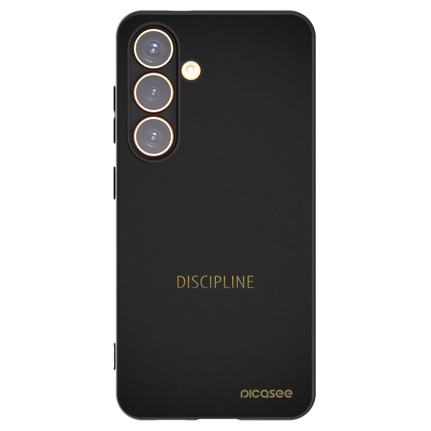 Picasee husă neagră din silicon pentru Samsung Galaxy S24 S921B 5G - Discipline