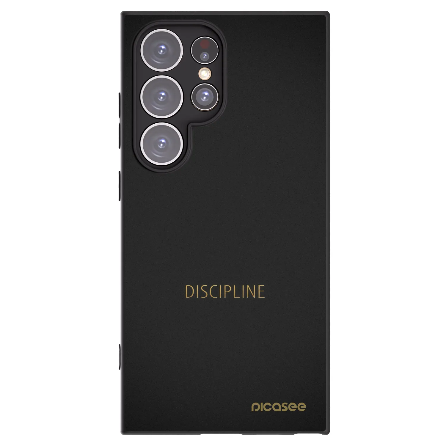 Picasee husă neagră din silicon pentru Samsung Galaxy S24 Ultra S928B 5G - Discipline