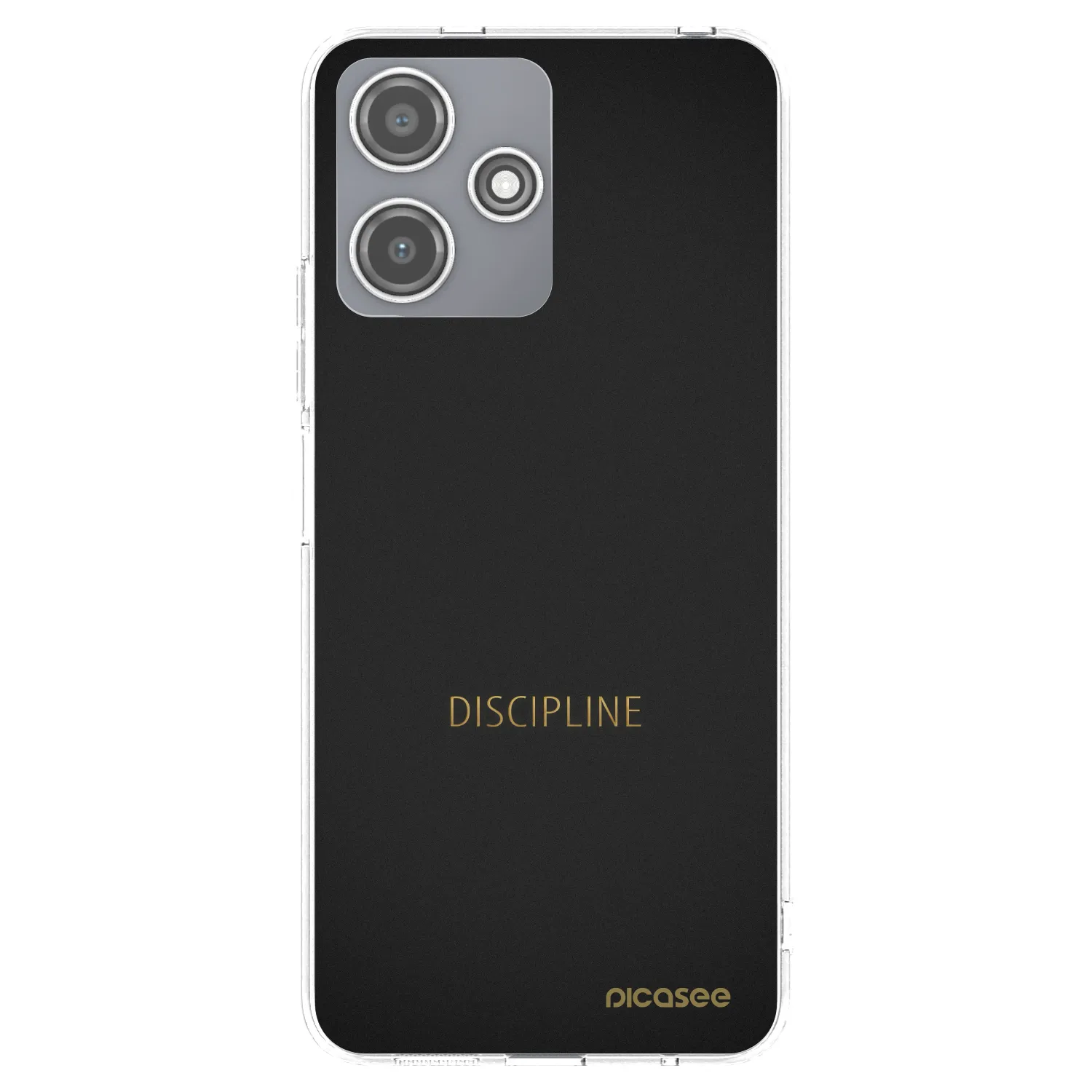 Picasee husă transparentă din silicon pentru Xiaomi Redmi 12 5G - Discipline