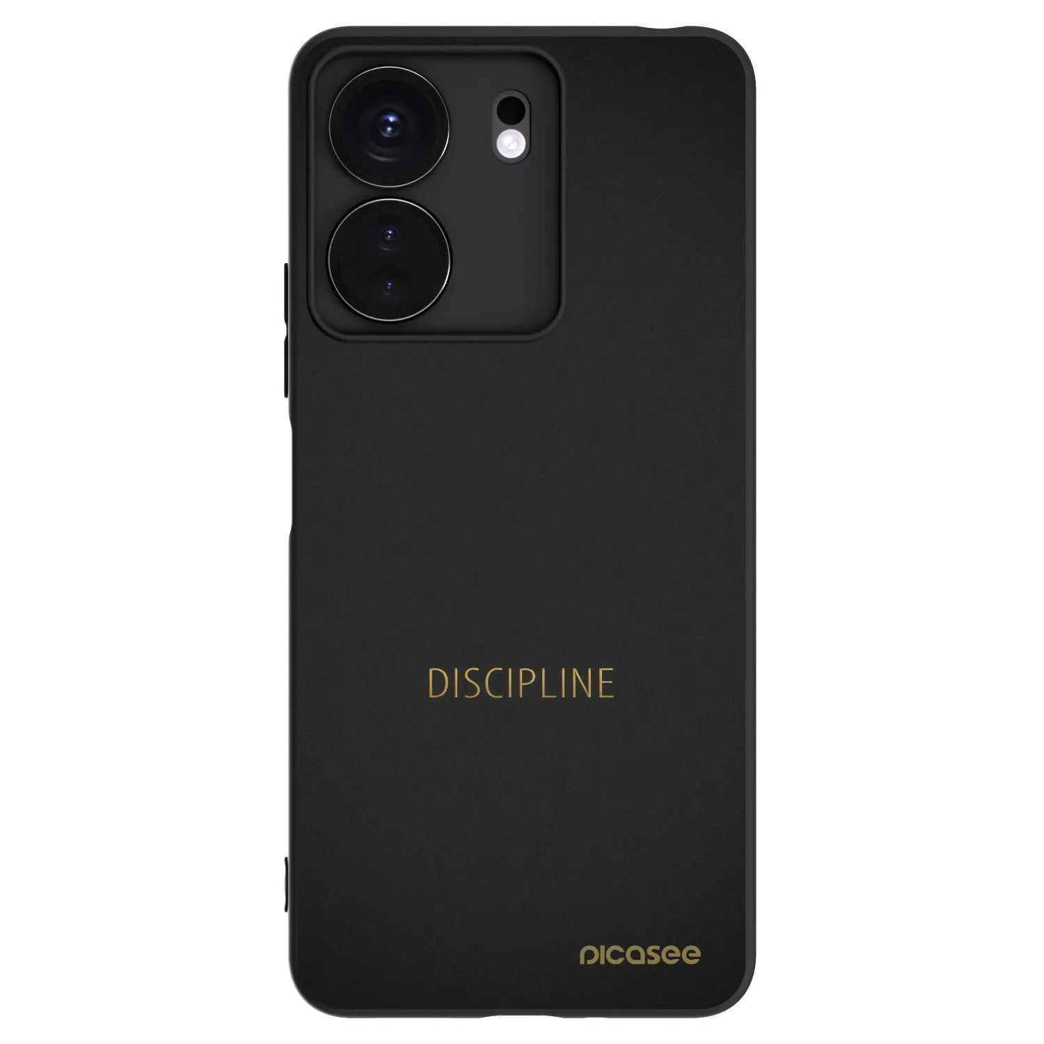 Picasee husă neagră din silicon pentru Xiaomi Redmi 13C 4G - Discipline