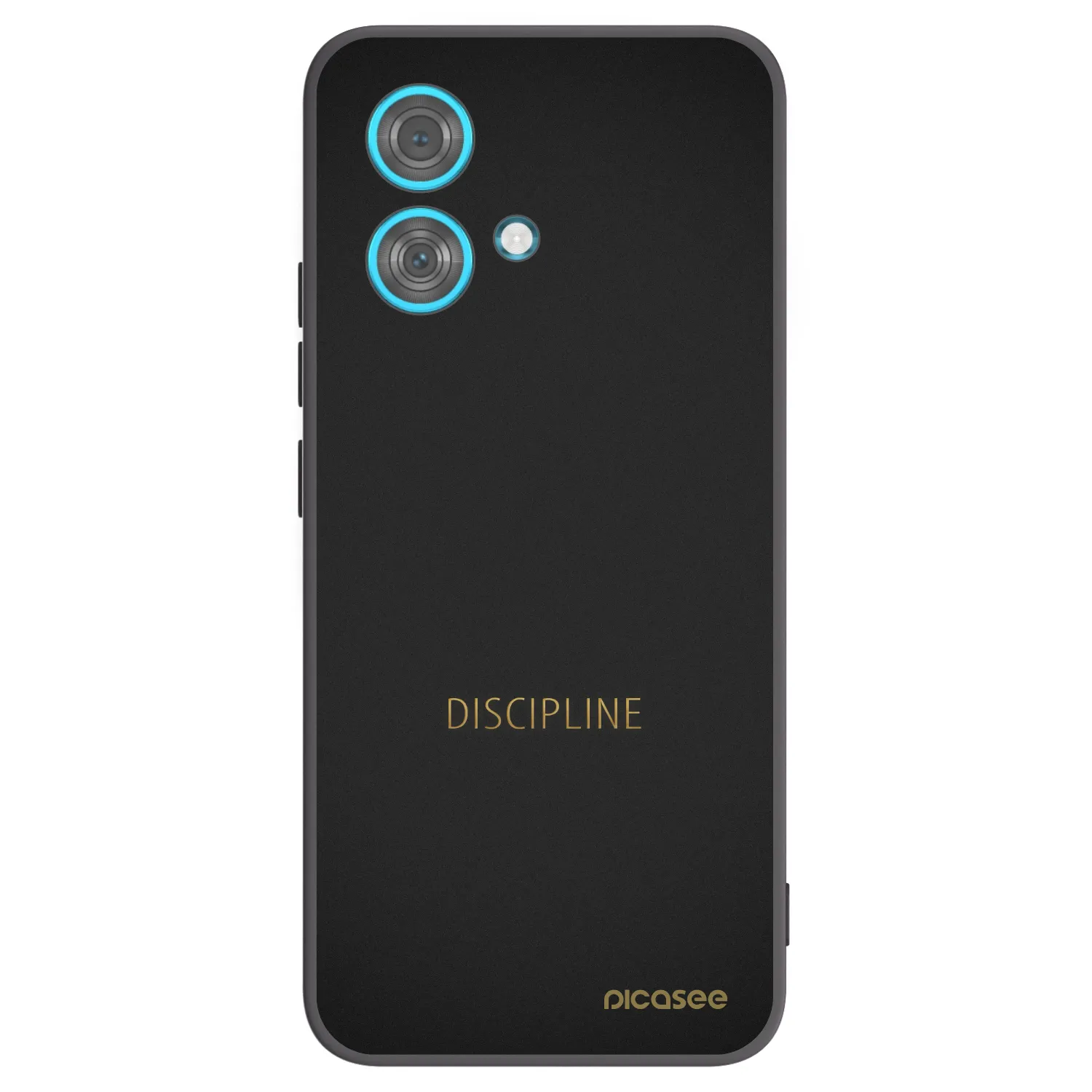 Picasee husă neagră din silicon pentru Motorola Edge 40 Neo - Discipline