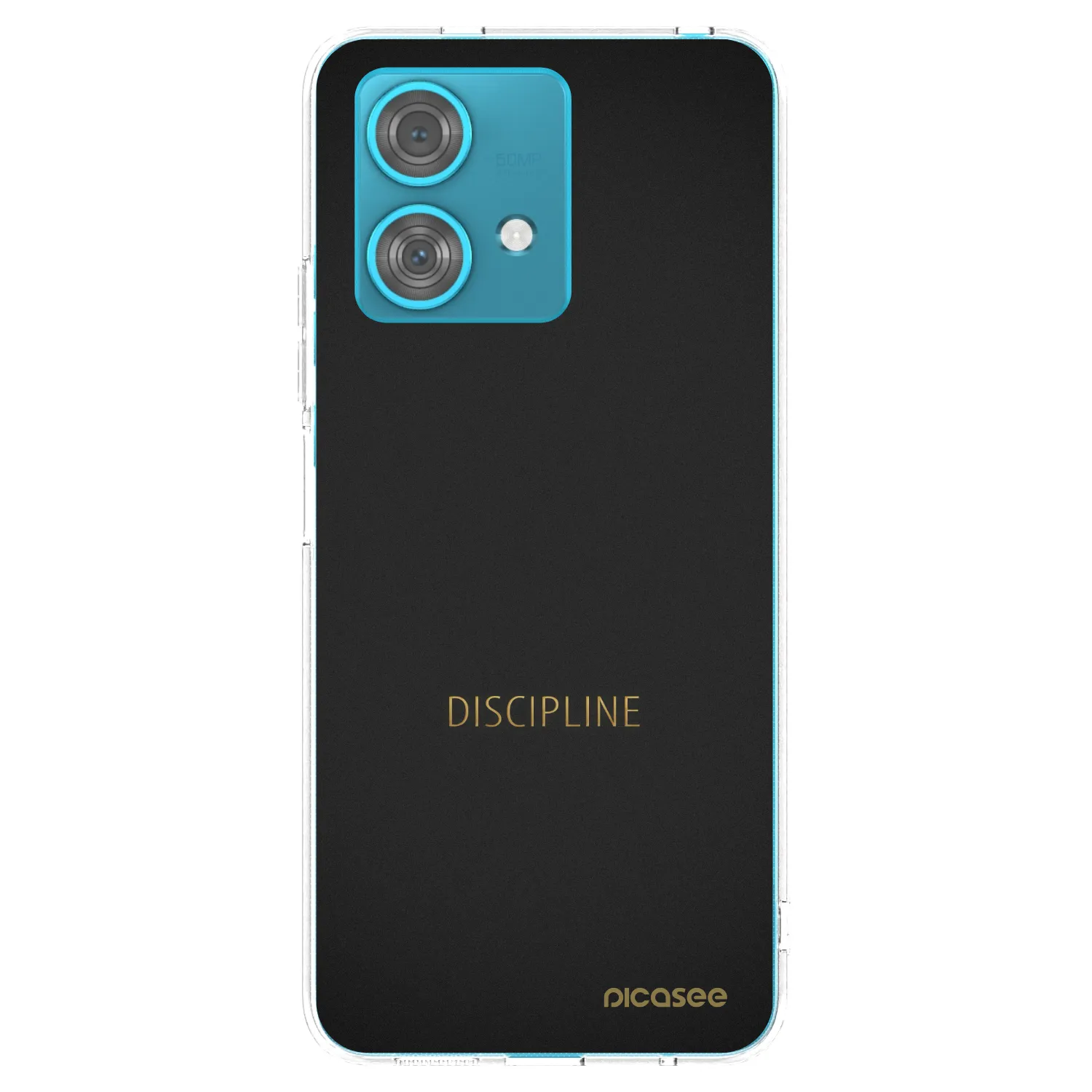 Picasee husă transparentă din silicon pentru Motorola Edge 40 Neo - Discipline