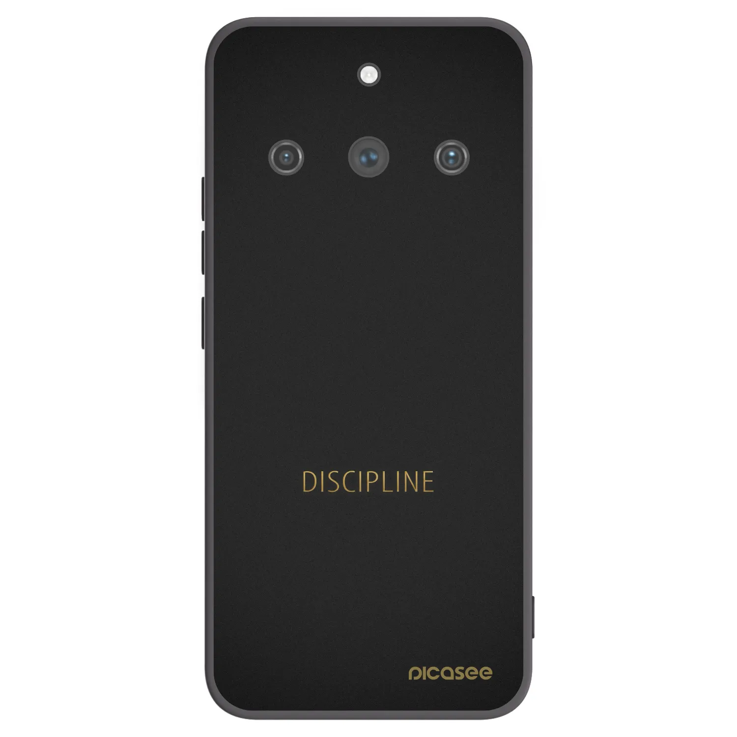 Picasee husă neagră din silicon pentru Realme 11 Pro+ - Discipline