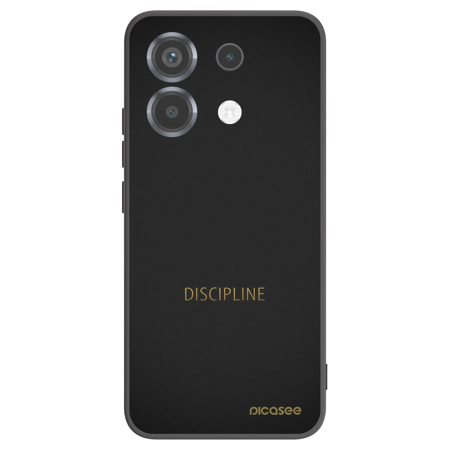 Picasee husă neagră din silicon pentru Xiaomi Poco X6 - Discipline
