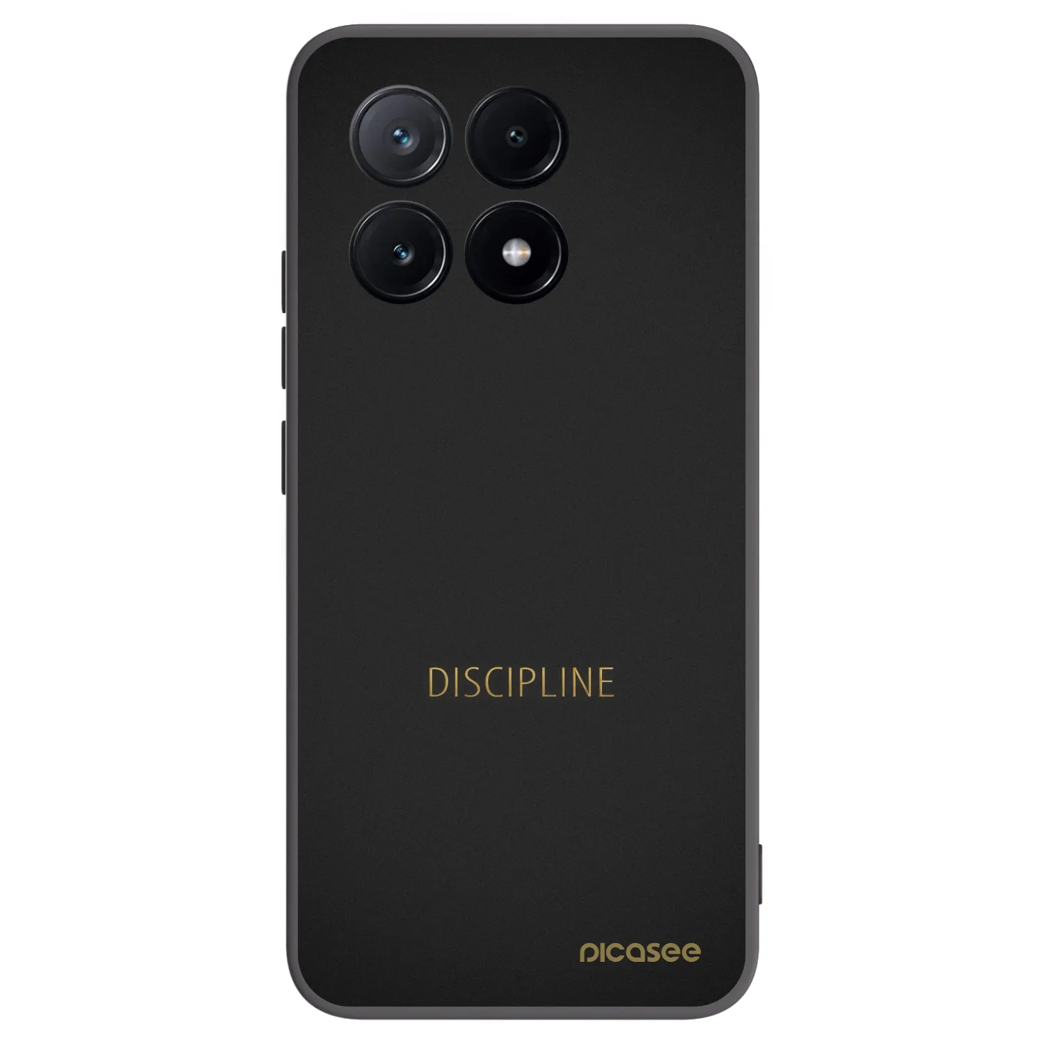Picasee husă neagră din silicon pentru Xiaomi Poco X6 Pro - Discipline