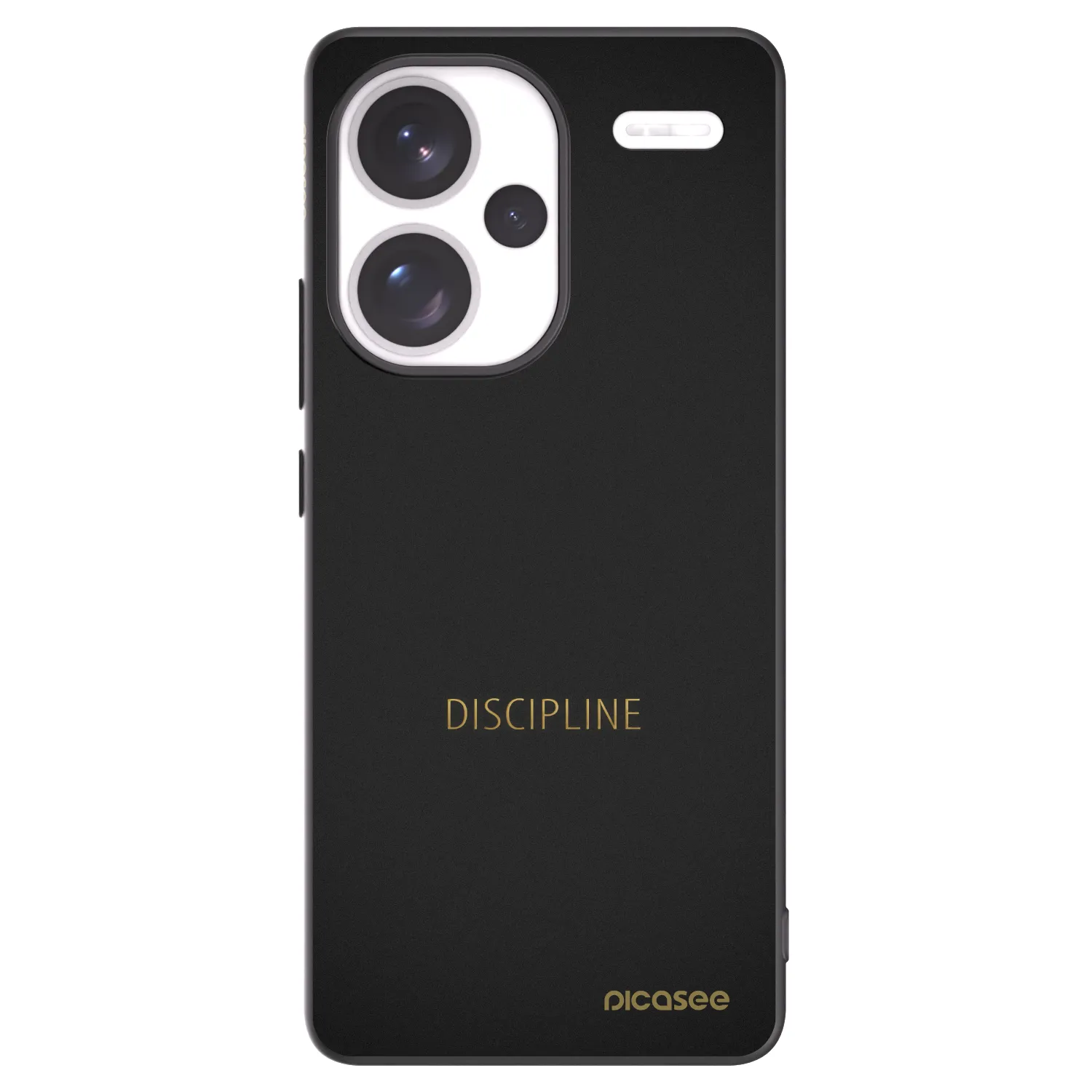 Picasee husă neagră din silicon pentru Xiaomi Redmi Note 13 Pro+ 5G - Discipline