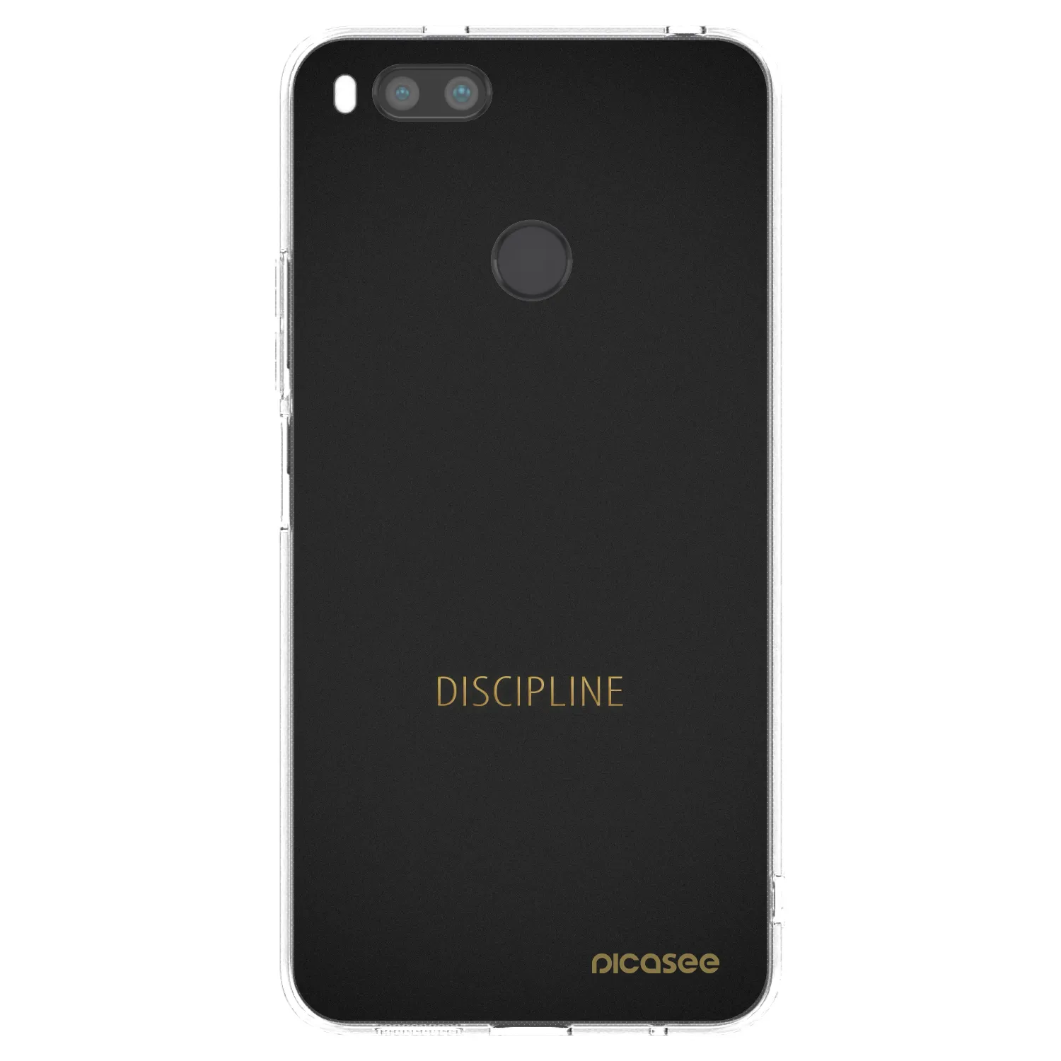 Picasee husă transparentă din silicon pentru Xiaomi Mi A1 Global - Discipline