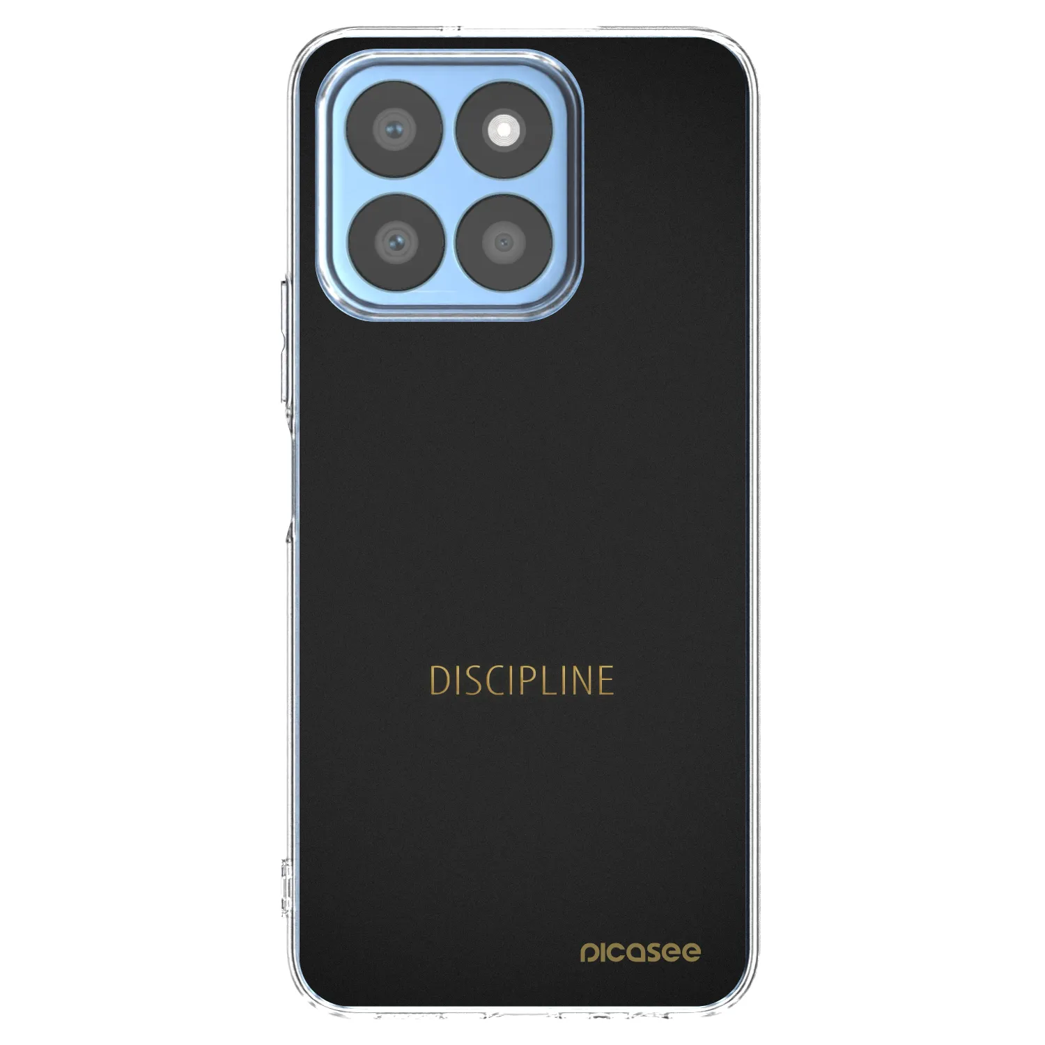Picasee husă transparentă din silicon pentru Honor X8b - Discipline
