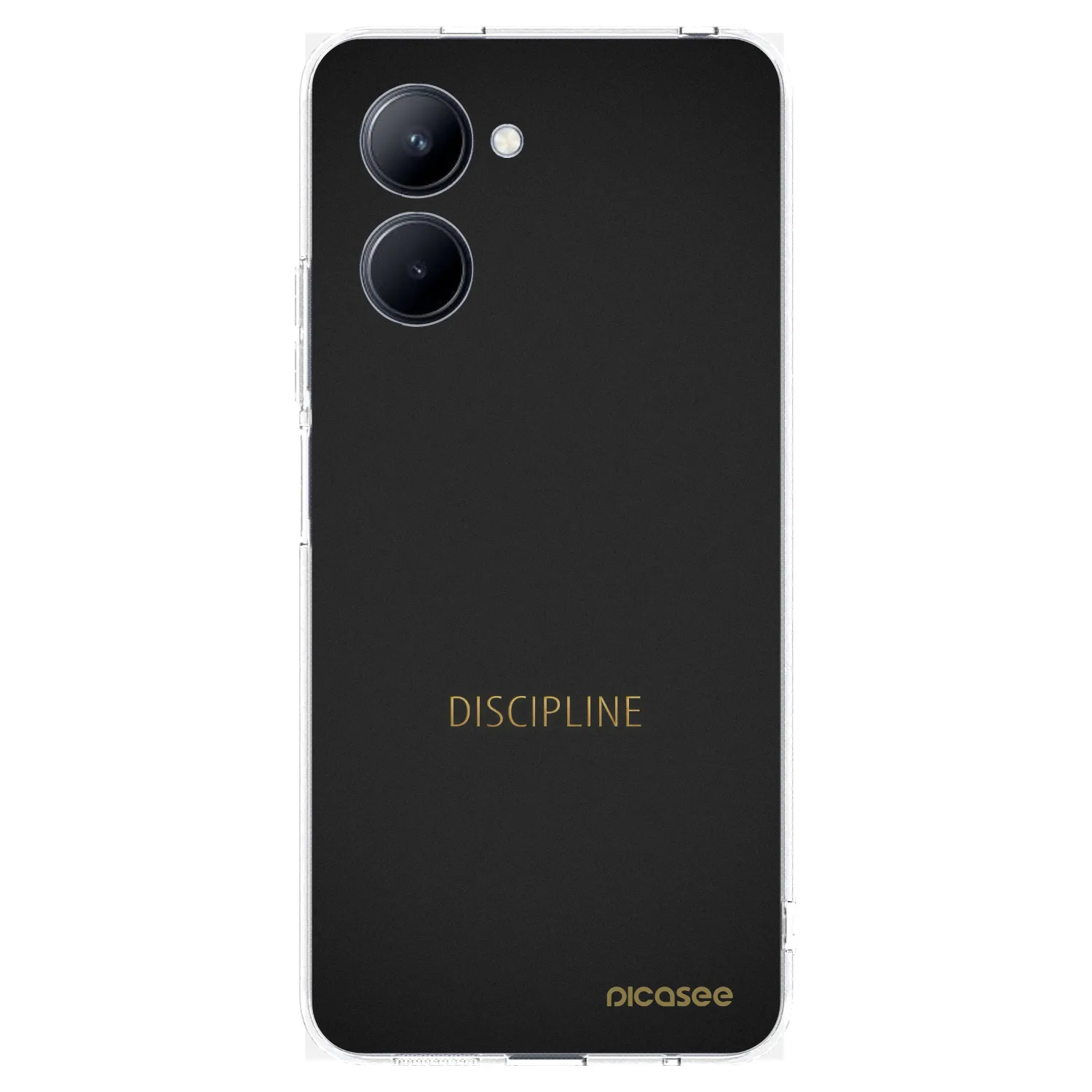 Picasee husă transparentă din silicon pentru Realme C33 (2023) - Discipline