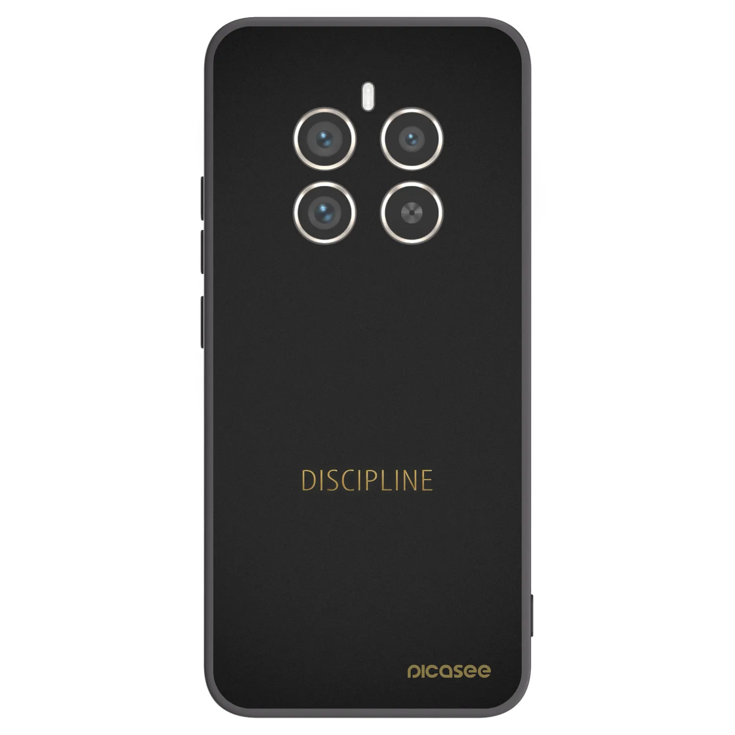 Picasee husă neagră din silicon pentru Realme 12 Pro 5G - Discipline
