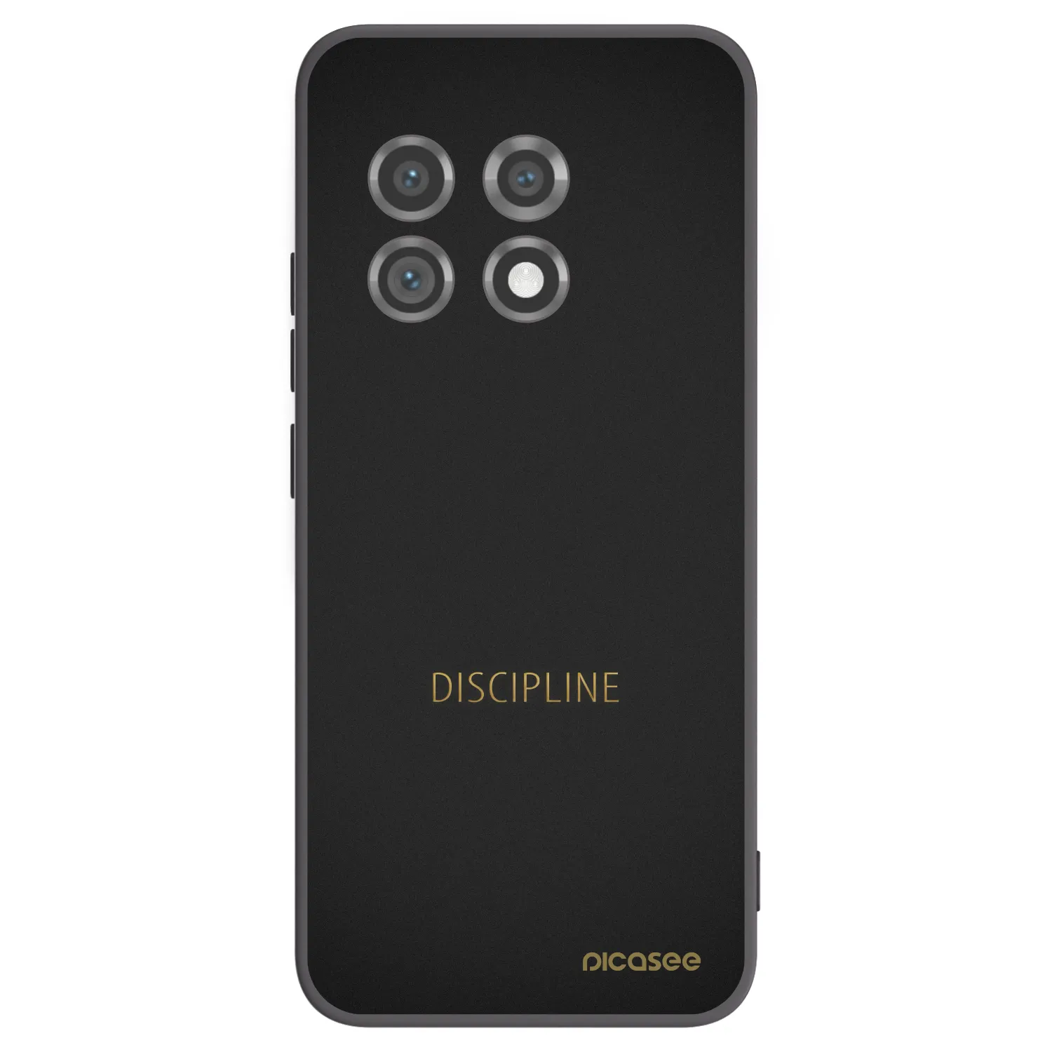 Picasee husă neagră din silicon pentru OnePlus 11 5G - Discipline