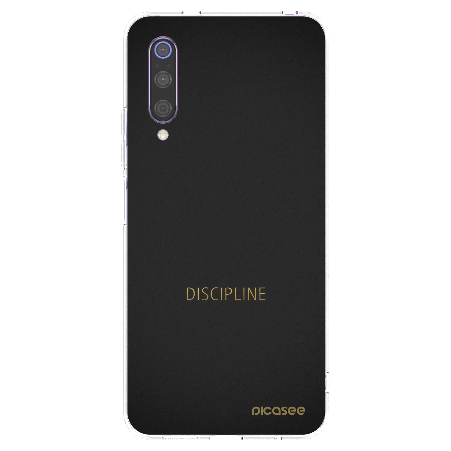 Picasee husă transparentă din silicon pentru Xiaomi Mi 9 - Discipline