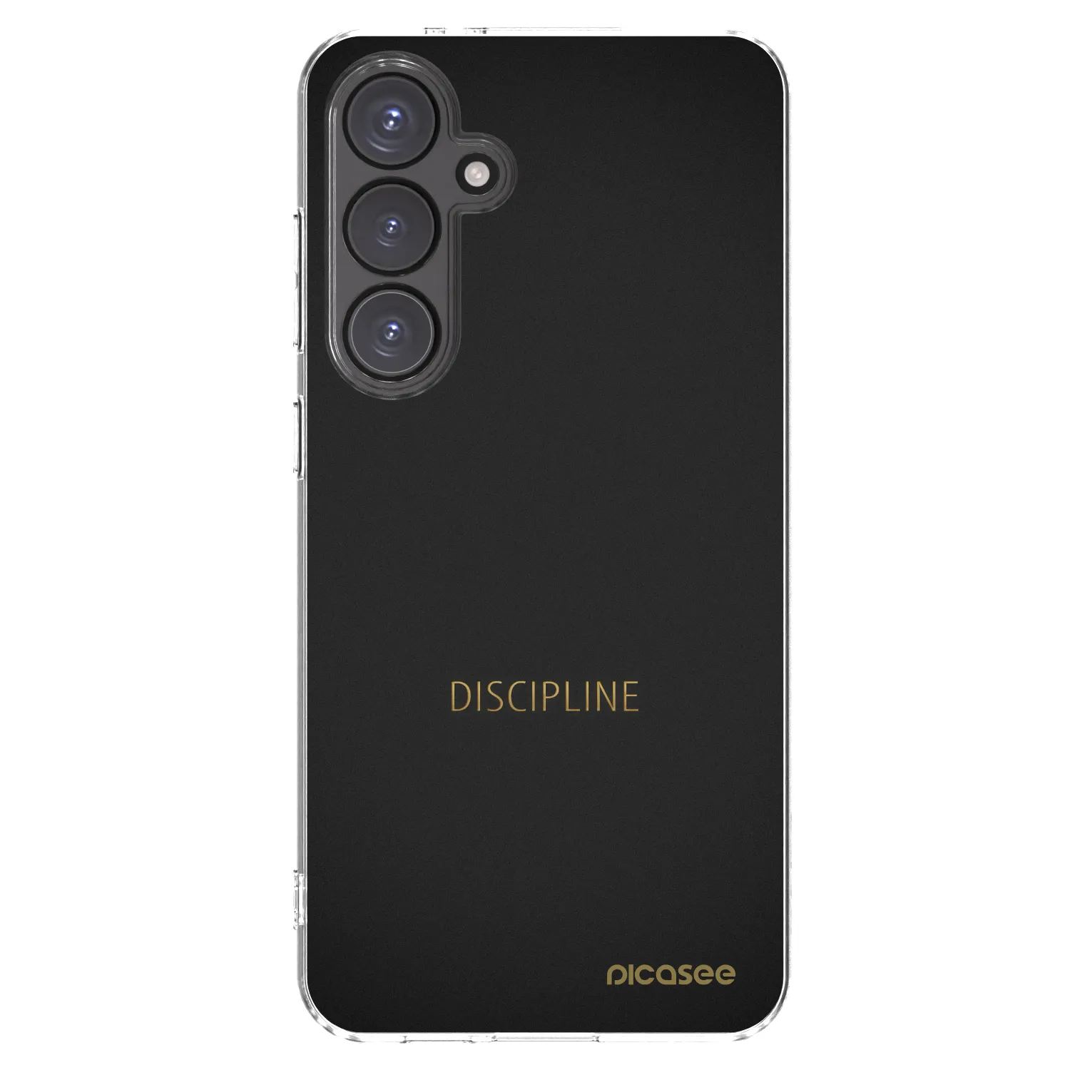 Picasee husă transparentă din silicon pentru Samsung Galaxy S24 FE S721B - Discipline
