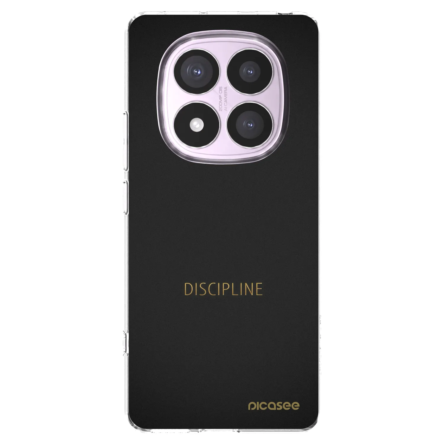 Picasee husă transparentă din silicon pentru Xiaomi Redmi Note 14 Pro 5G - Discipline