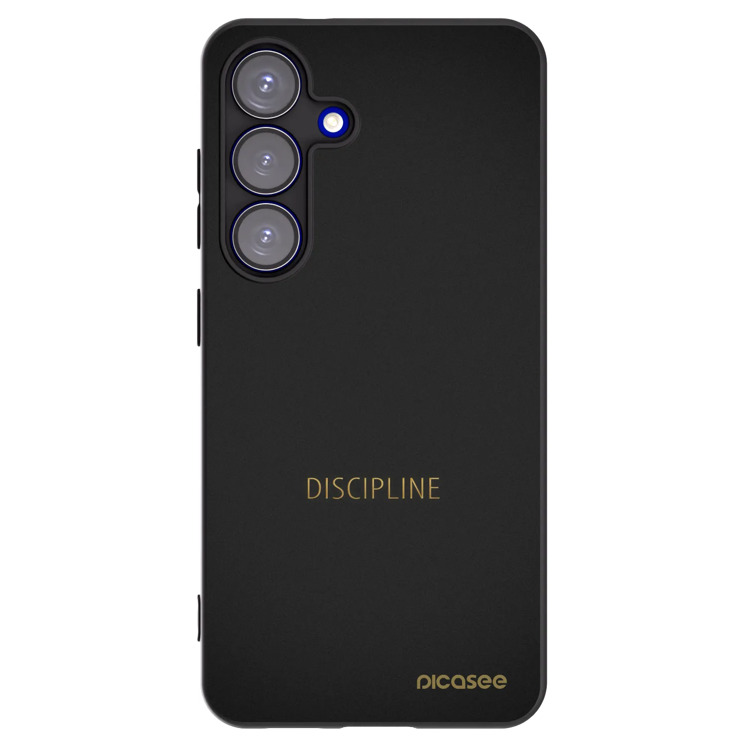 Picasee husă neagră din silicon pentru Samsung Galaxy S25 5G - Discipline