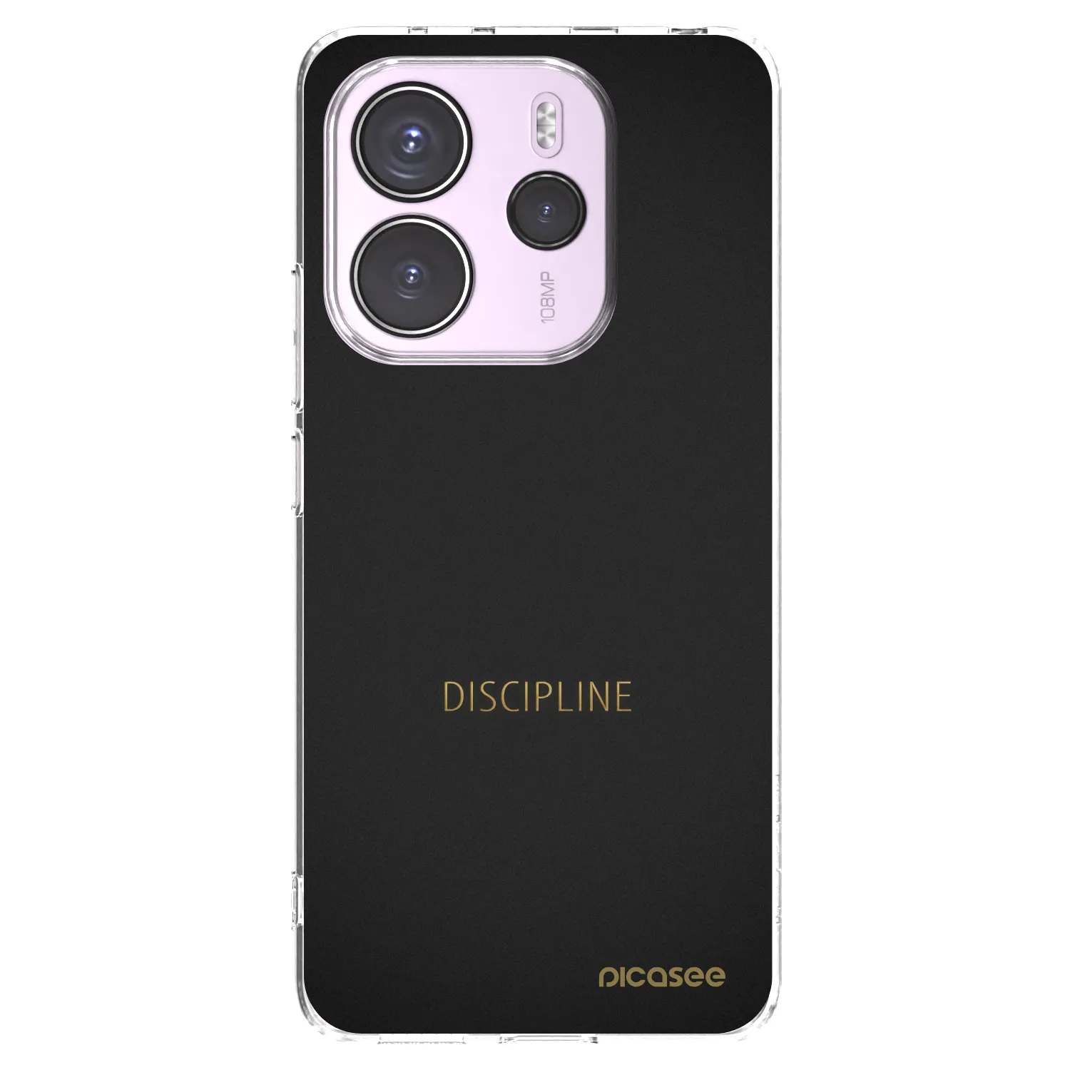 Picasee husă transparentă din silicon pentru Xiaomi Redmi Note 14 4G - Discipline