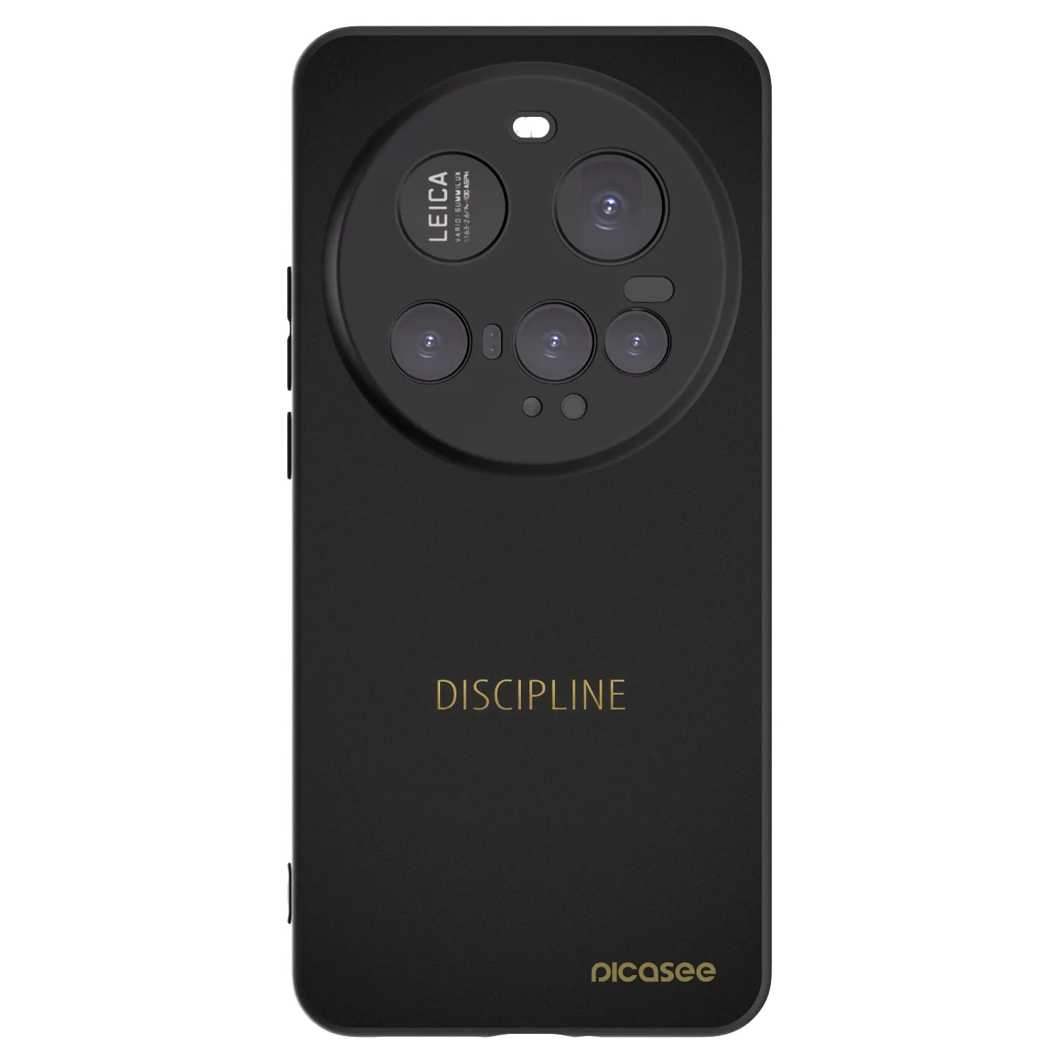 Picasee husă neagră din silicon pentru Xiaomi 15 Ultra - Discipline