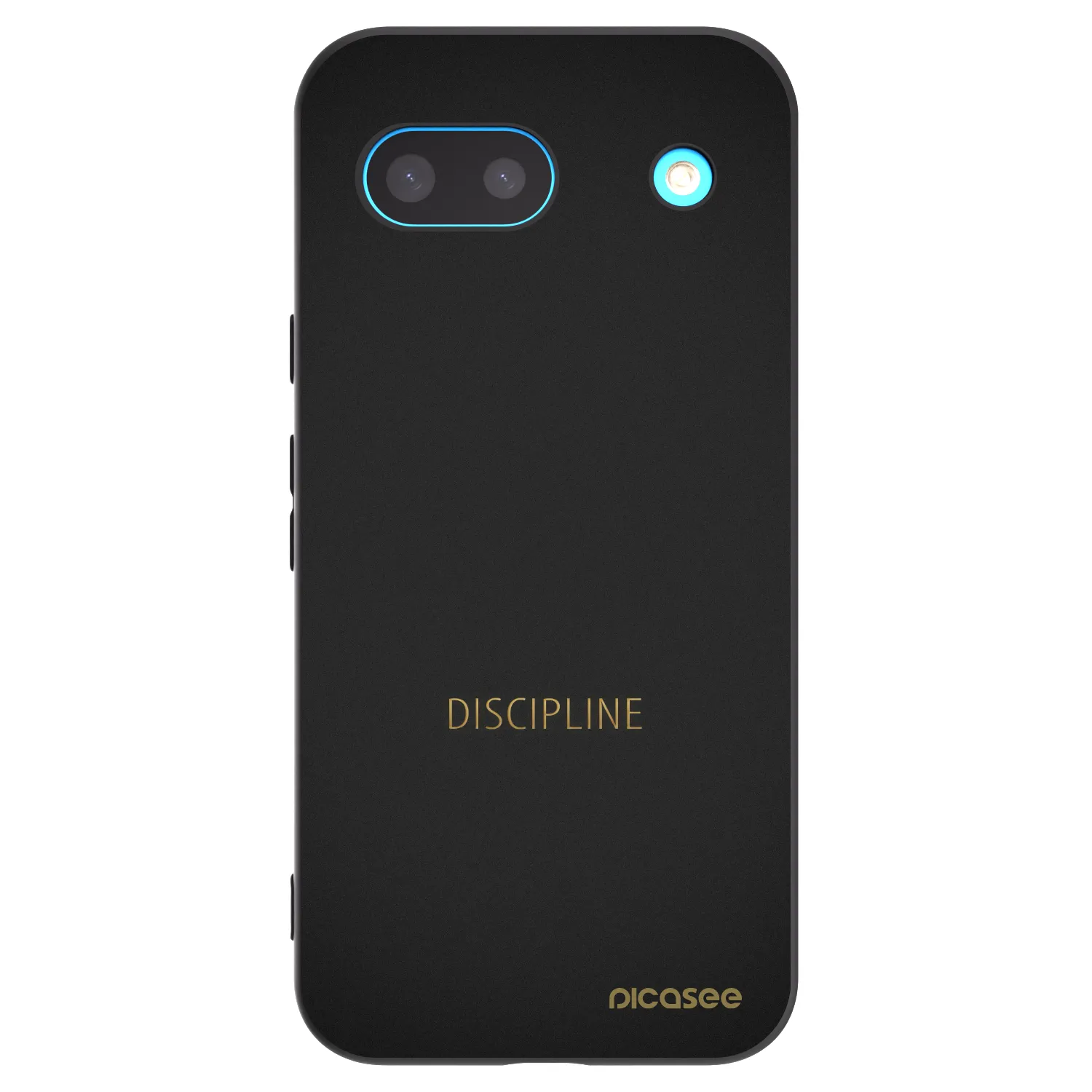 Picasee husă neagră din silicon pentru Google Pixel 8a - Discipline