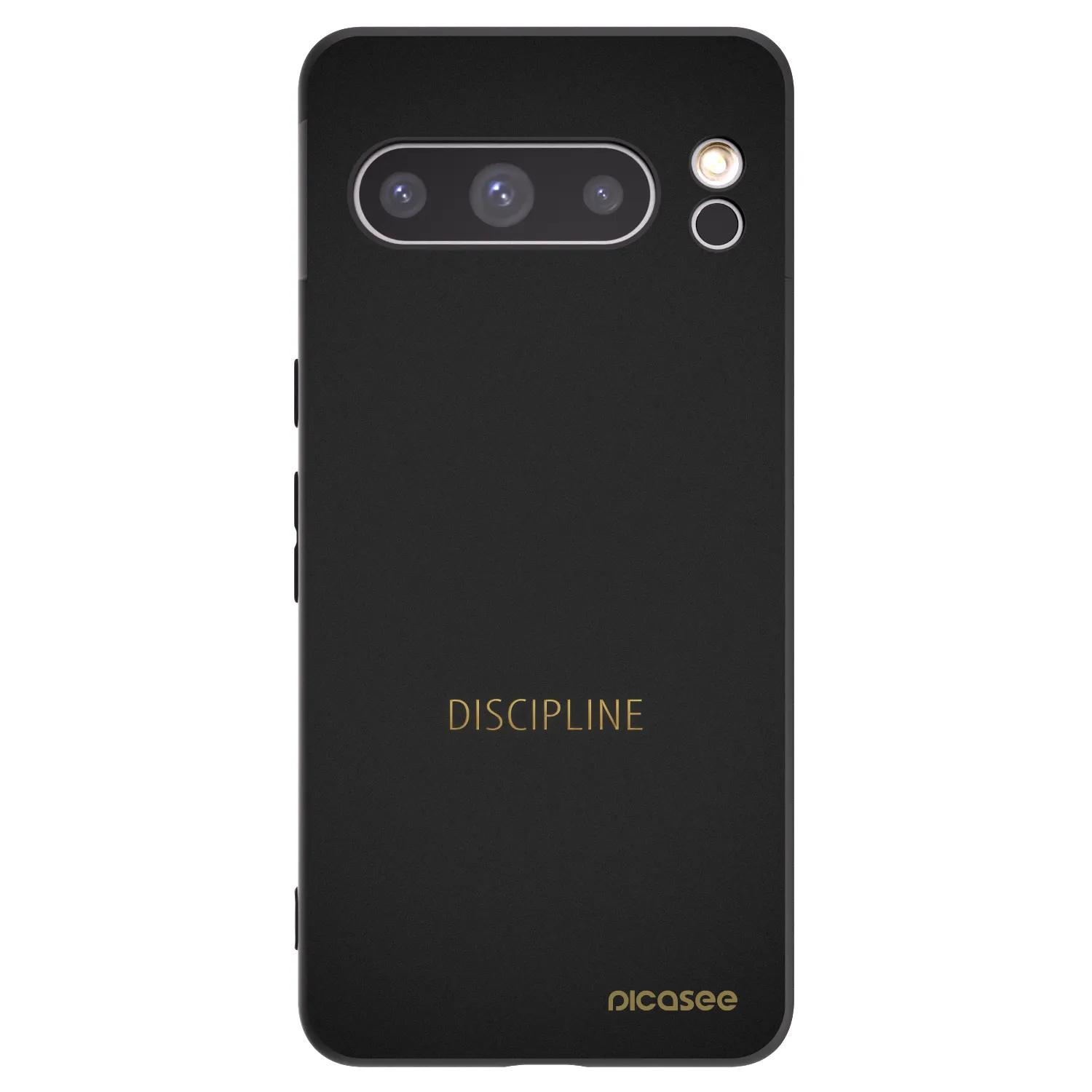 Picasee husă neagră din silicon pentru Google Pixel 8 Pro - Discipline