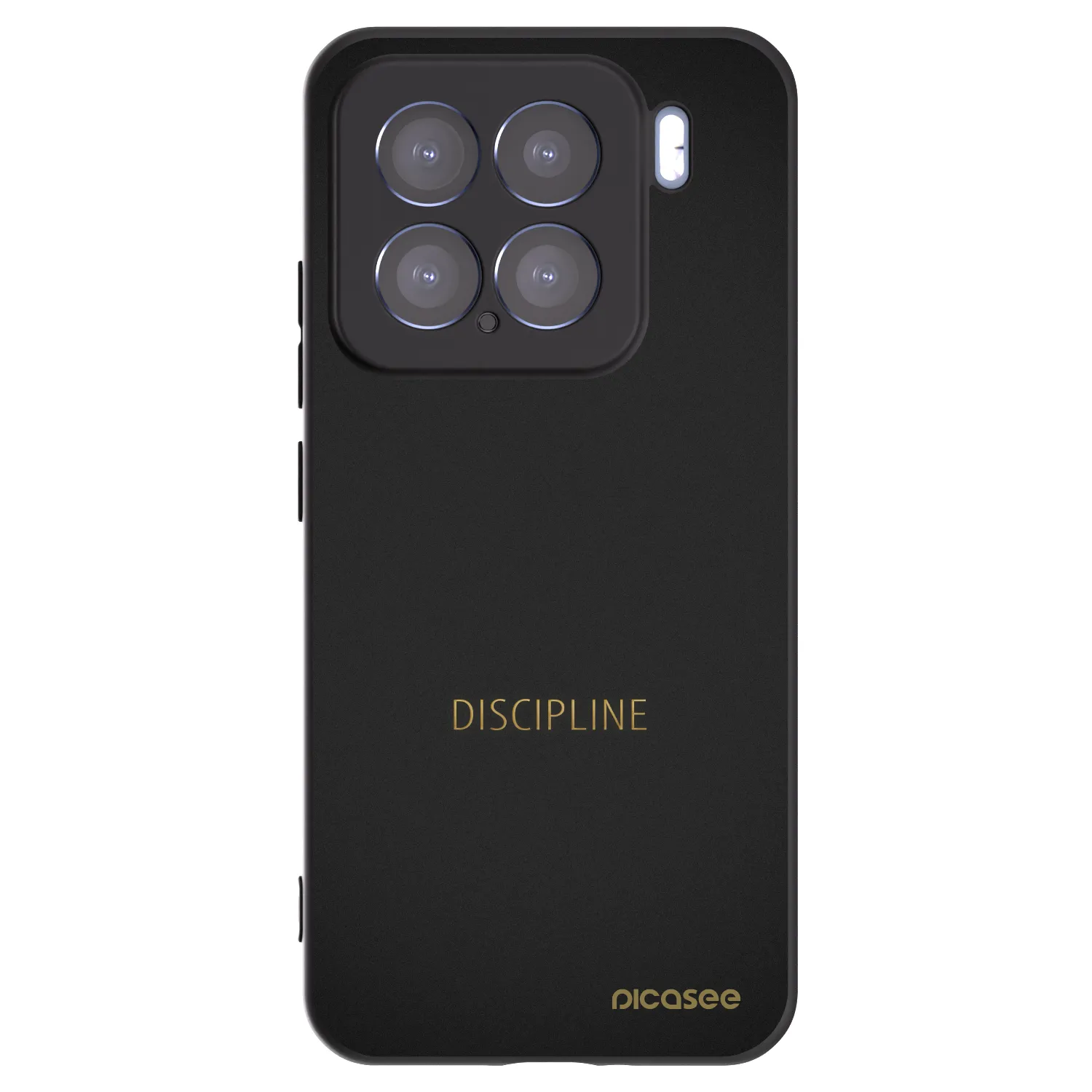Picasee husă neagră din silicon pentru Xiaomi 15 - Discipline