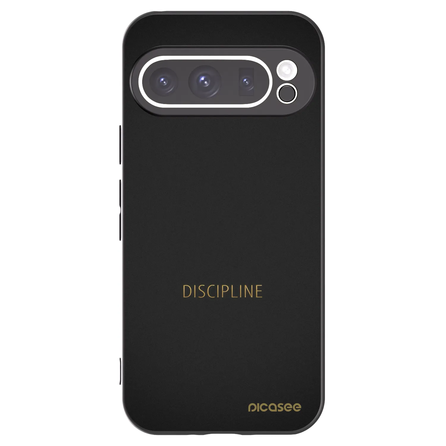 Picasee husă neagră din silicon pentru Google Pixel 9 Pro - Discipline