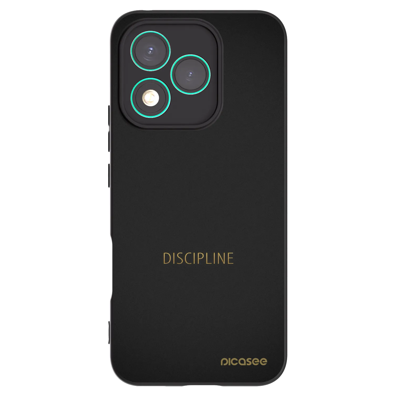 Picasee husă neagră din silicon pentru Honor 400 Lite 5G - Discipline