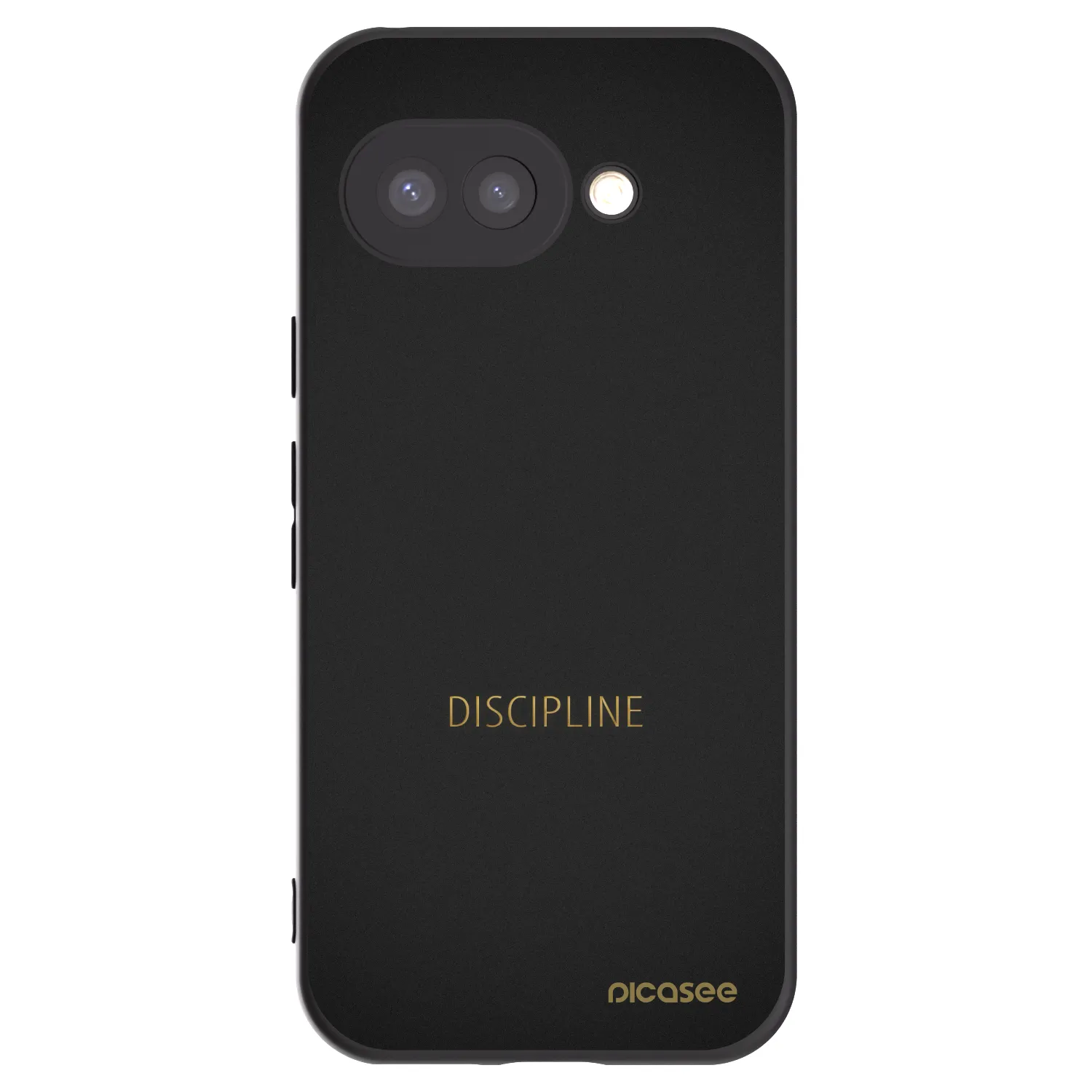 Picasee husă neagră din silicon pentru Google Pixel 9a - Discipline