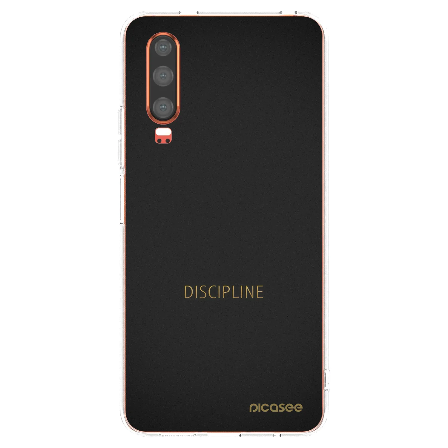 Picasee husă transparentă din silicon pentru Huawei P30 - Discipline