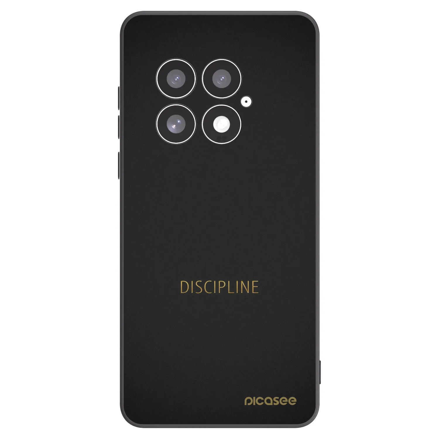 Picasee husă neagră din silicon pentru OnePlus 13 5G - Discipline