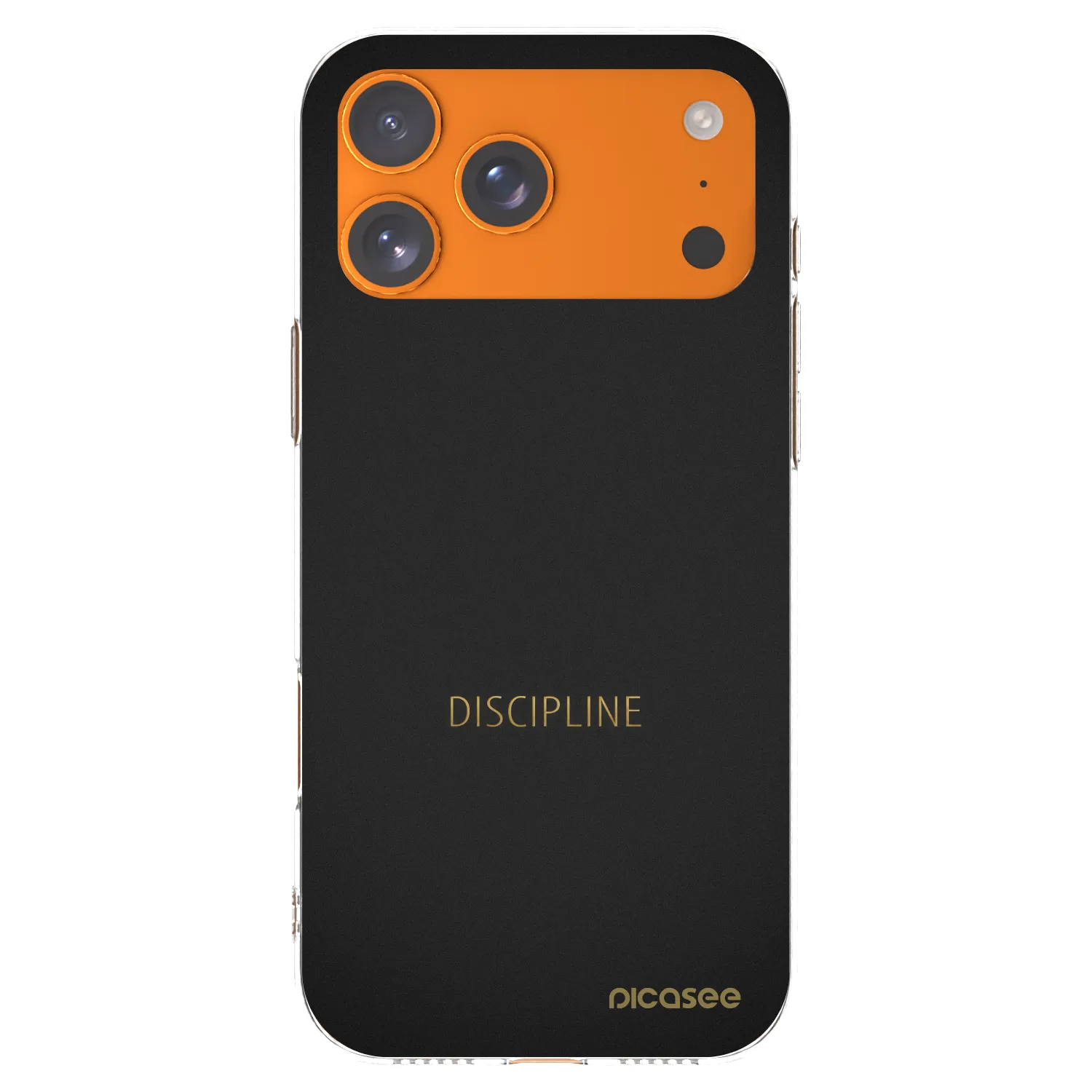 Picasee husă transparentă din silicon pentru Apple iPhone 17 Pro Max - Discipline