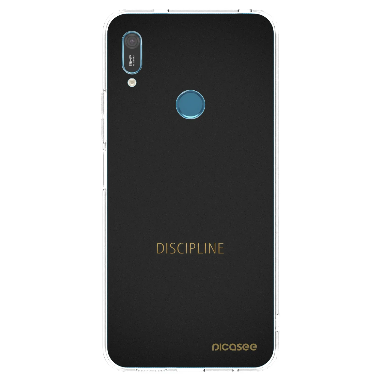 Picasee husă transparentă din silicon pentru Huawei Y6 2019 - Discipline