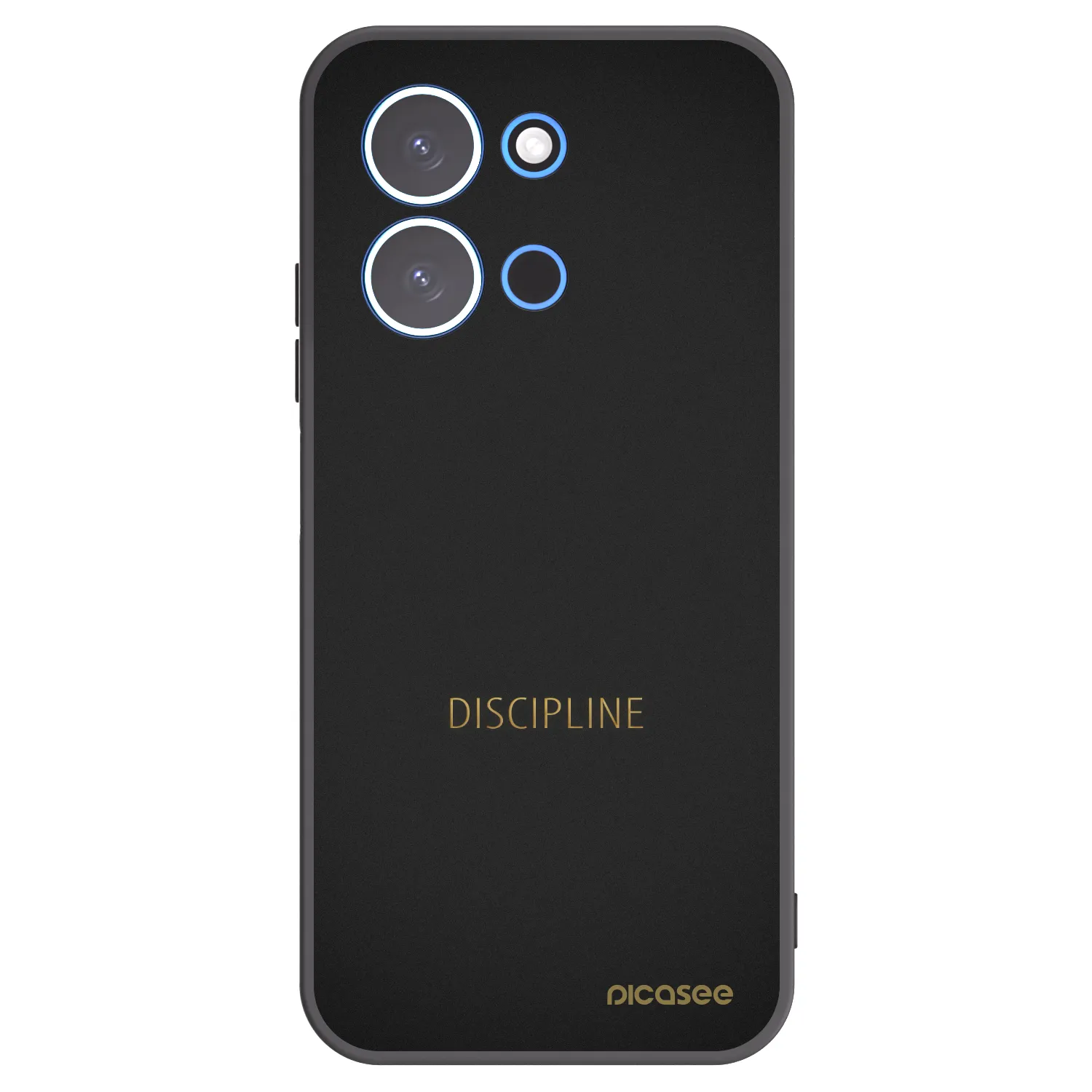 Picasee husă neagră din silicon pentru Xiaomi Redmi 15C 4G - Discipline