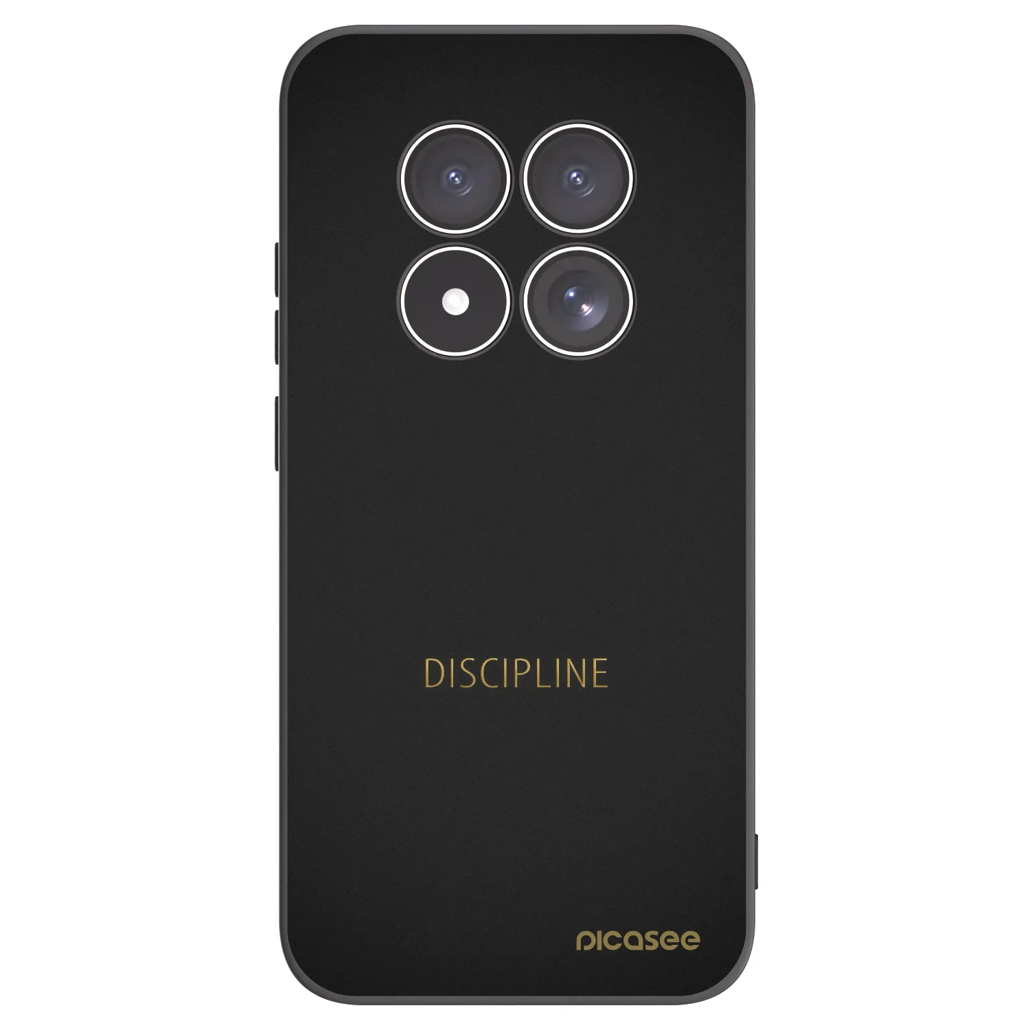 Picasee husă neagră din silicon pentru Xiaomi Redmi Note 15 Pro 4G - Discipline