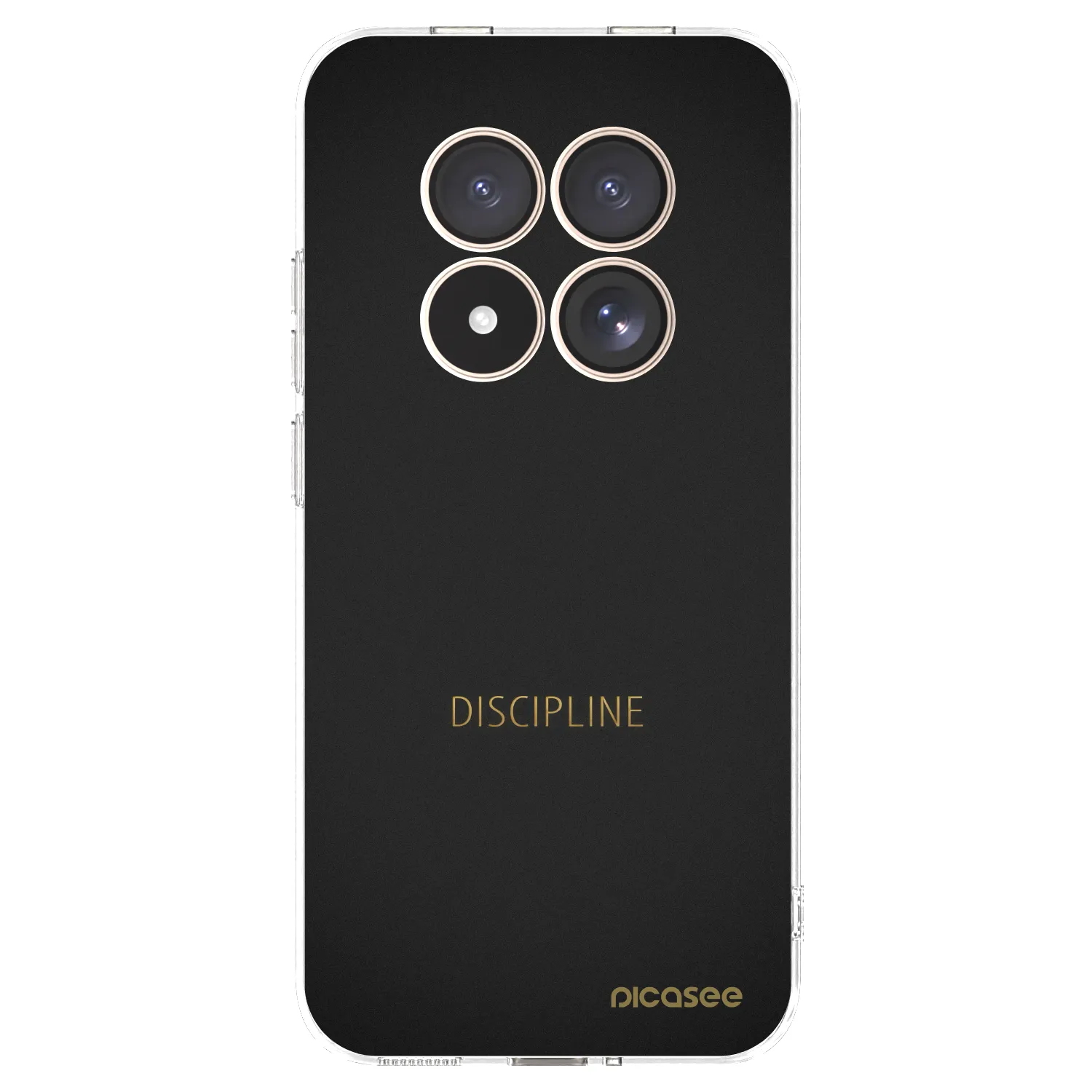 Picasee husă transparentă din silicon pentru Xiaomi Redmi Note 15 Pro 4G - Discipline