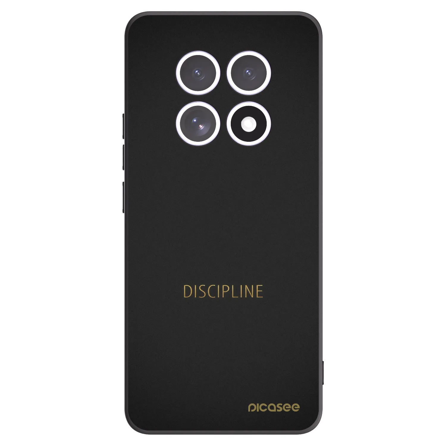 Picasee husă neagră din silicon pentru Xiaomi Redmi Note 15 - Discipline