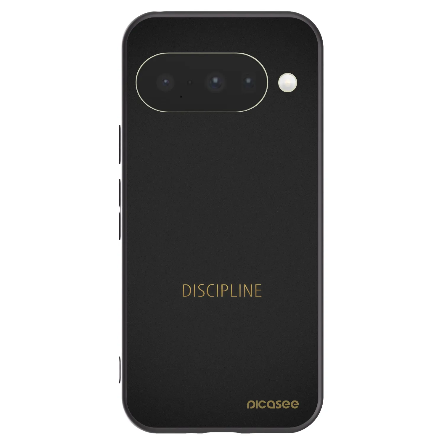 Picasee husă neagră din silicon pentru Google Pixel 10 - Discipline