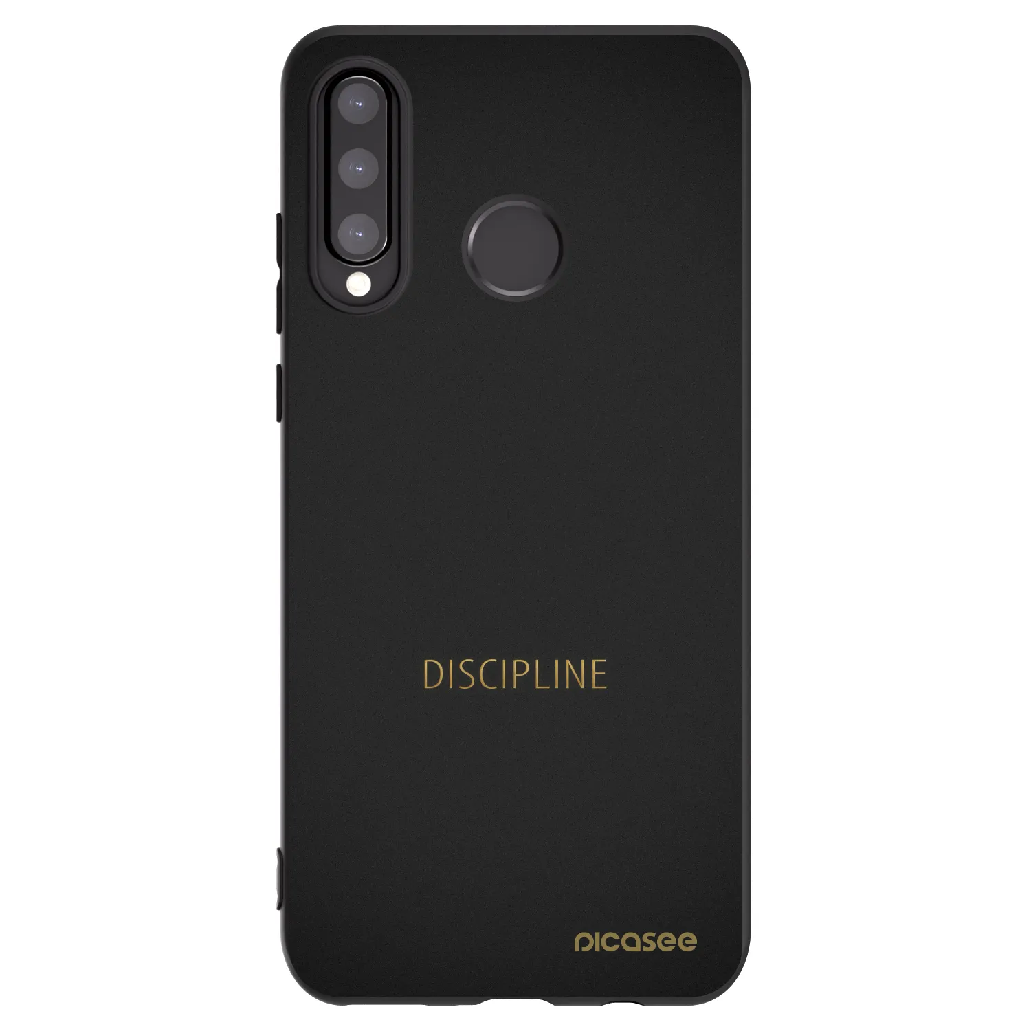 Picasee husă neagră din silicon pentru Huawei P30 Lite - Discipline