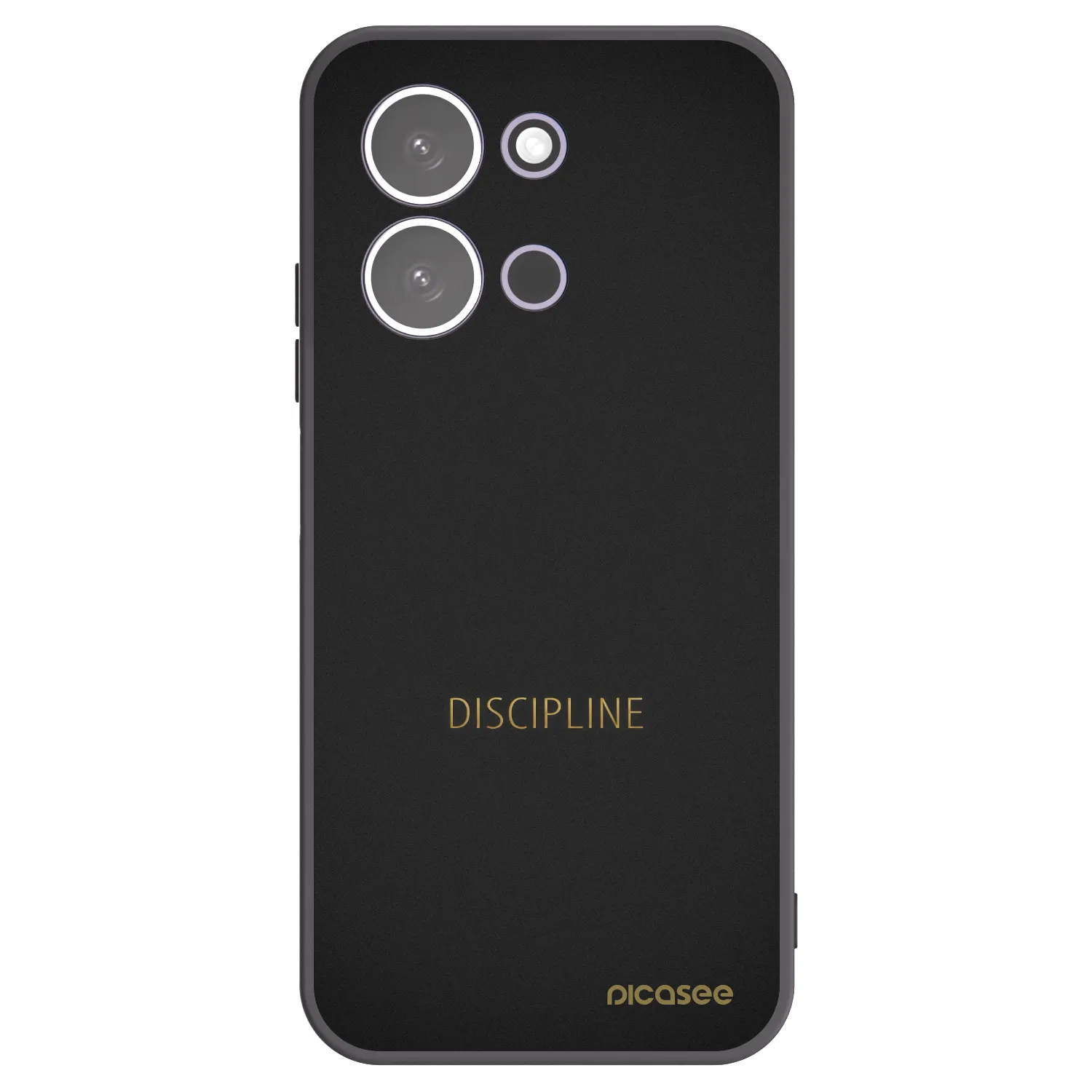Picasee husă neagră din silicon pentru Xiaomi Redmi 15C 5G - Discipline