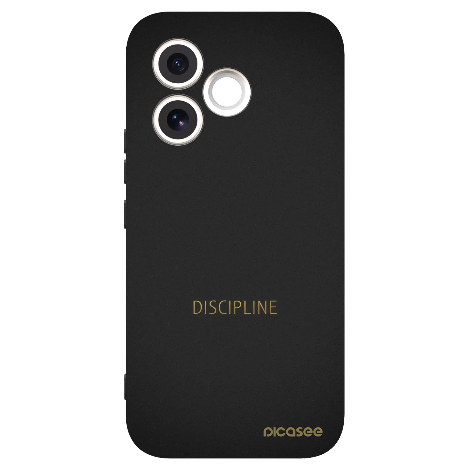Picasee husă neagră din silicon pentru Honor 600 Lite - Discipline