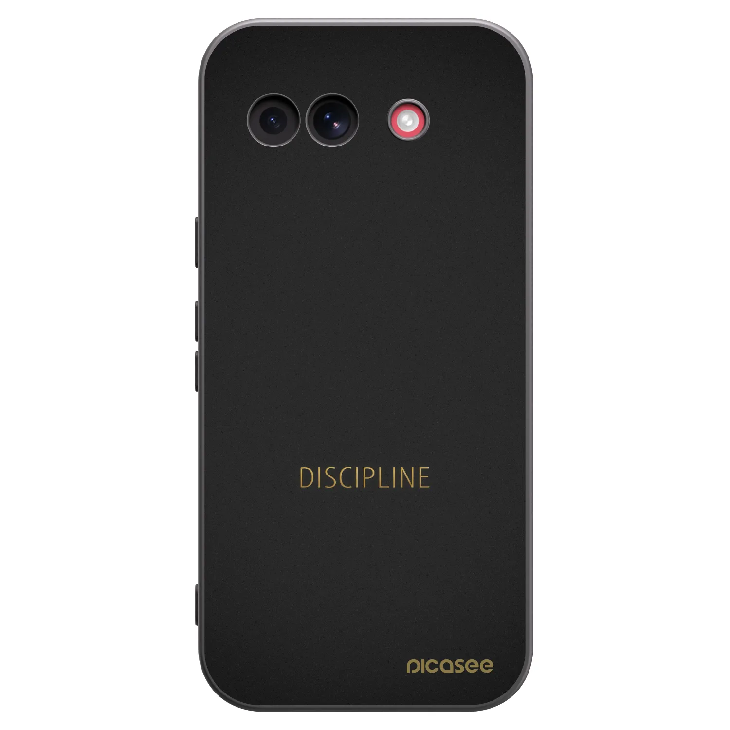 Picasee husă neagră din silicon pentru Google Pixel 10a - Discipline