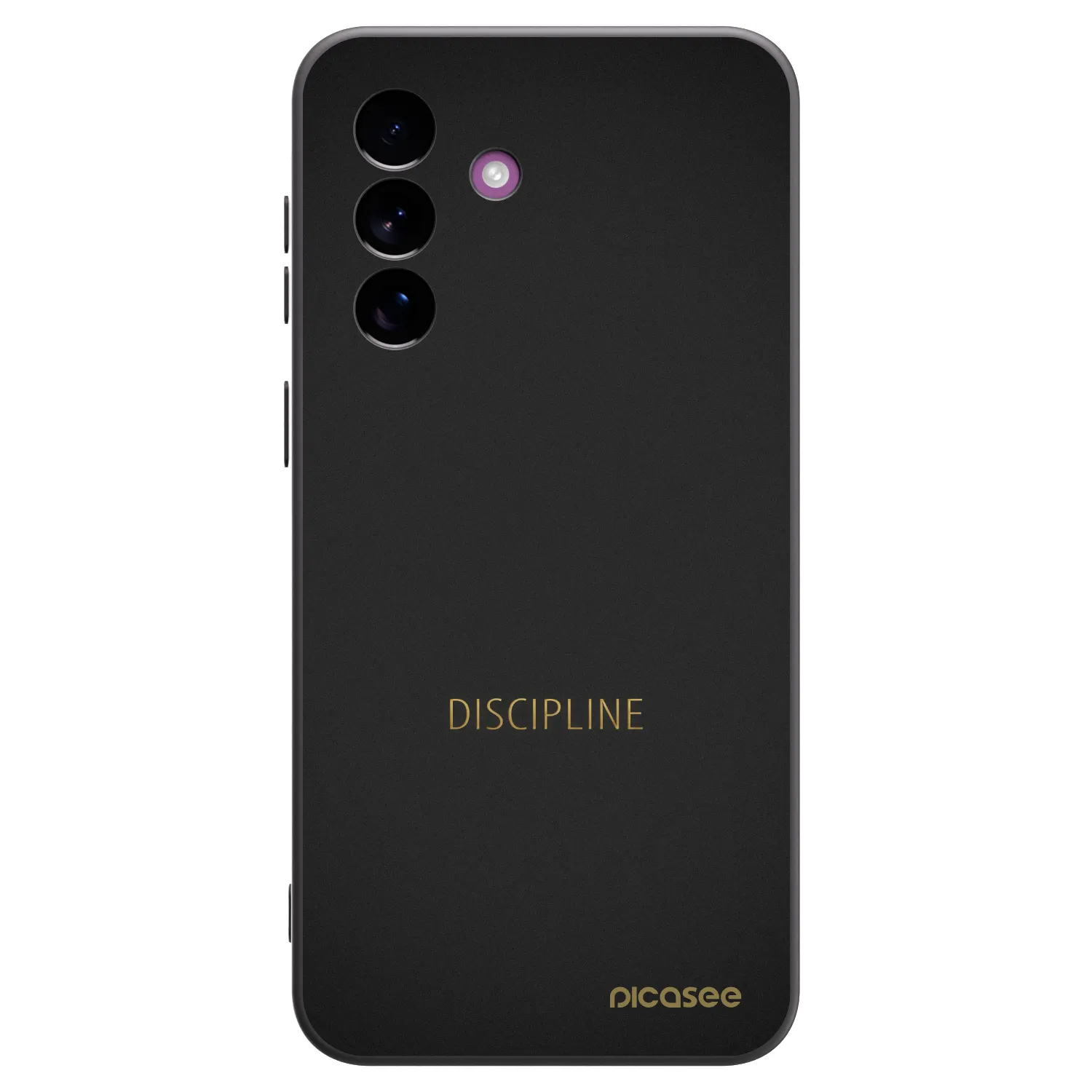 Picasee husă neagră din silicon pentru Samsung Galaxy A37 - Discipline
