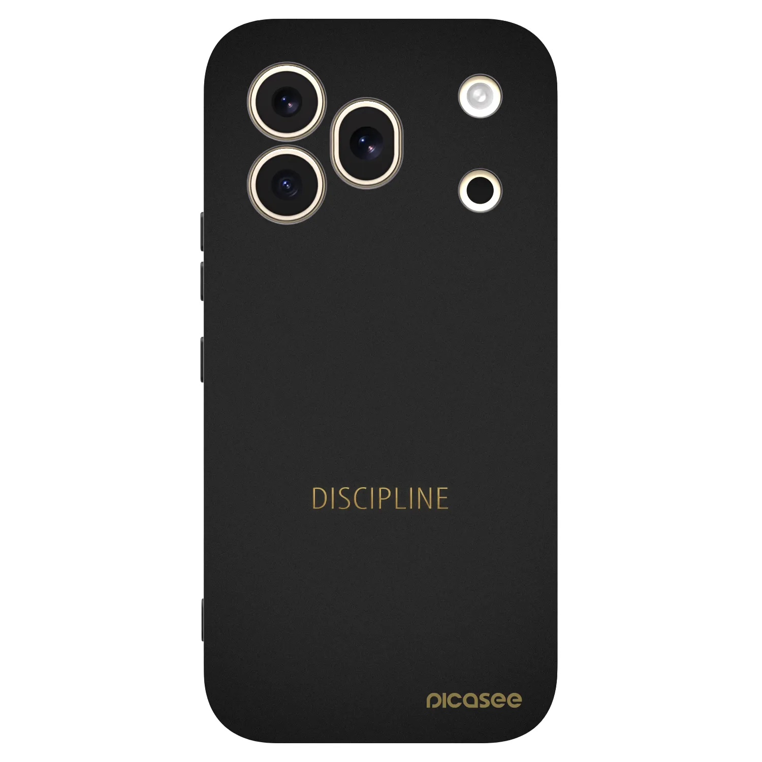 Picasee husă neagră din silicon pentru Honor 600 Pro - Discipline