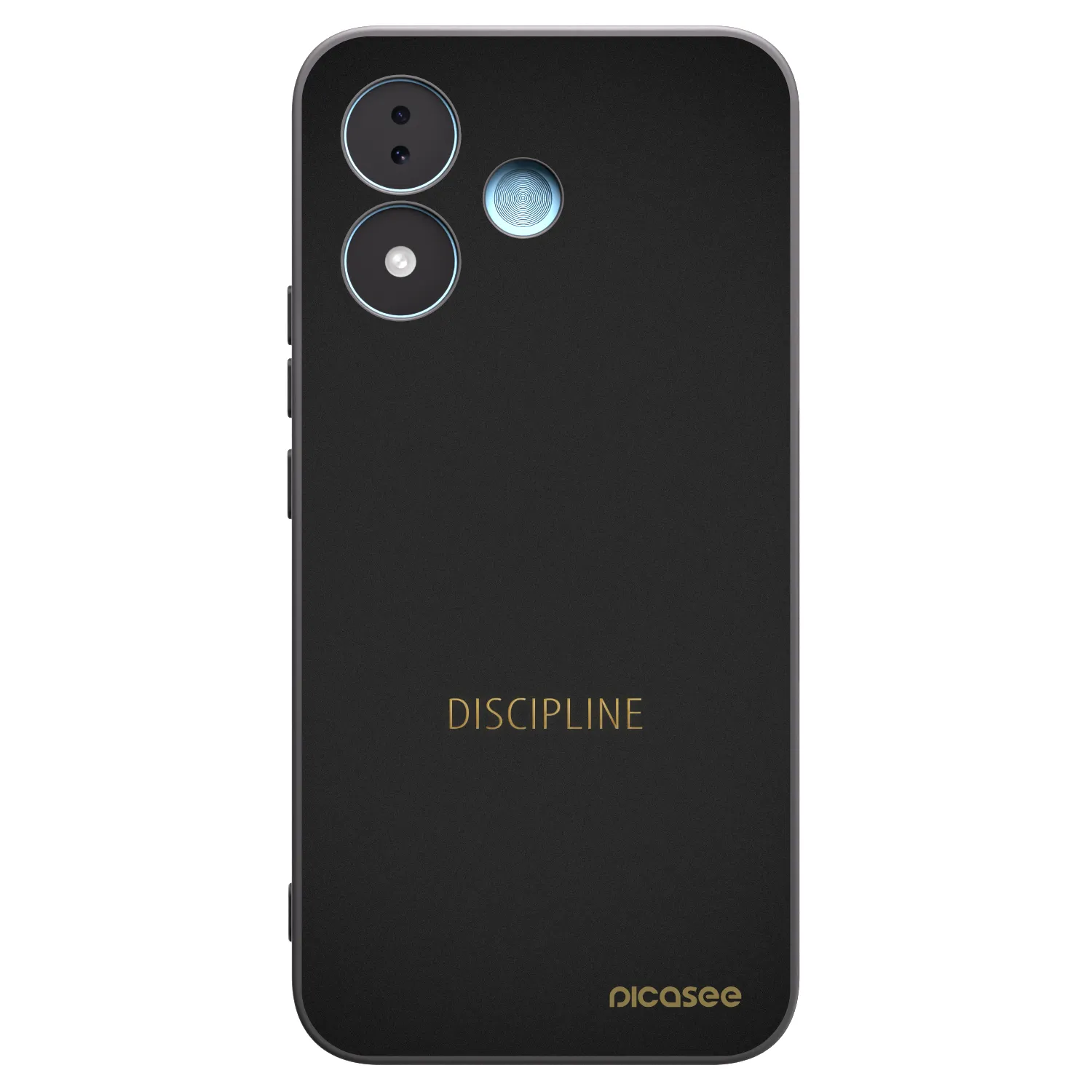 Picasee husă neagră din silicon pentru Xiaomi Redmi Note 17 5G - Discipline