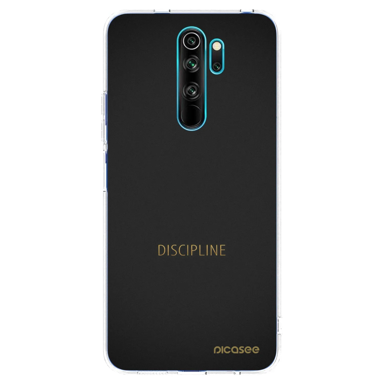 Picasee husă transparentă din silicon pentru Xiaomi Redmi Note 8 Pro - Discipline