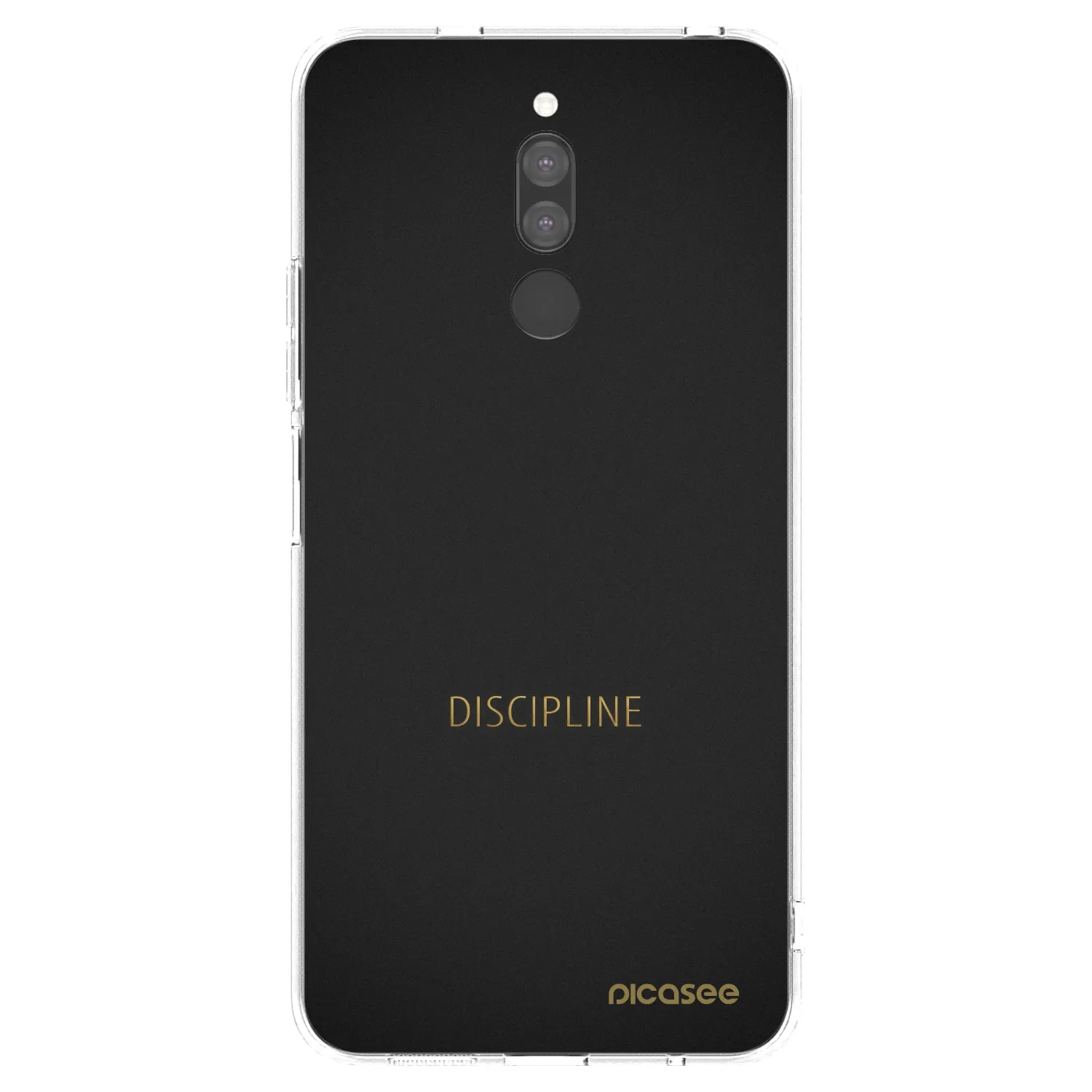 Picasee husă transparentă din silicon pentru Xiaomi Redmi 8 - Discipline