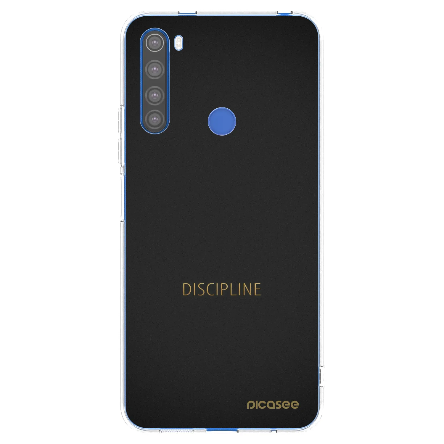 Picasee husă transparentă din silicon pentru Xiaomi Redmi Note 8T - Discipline