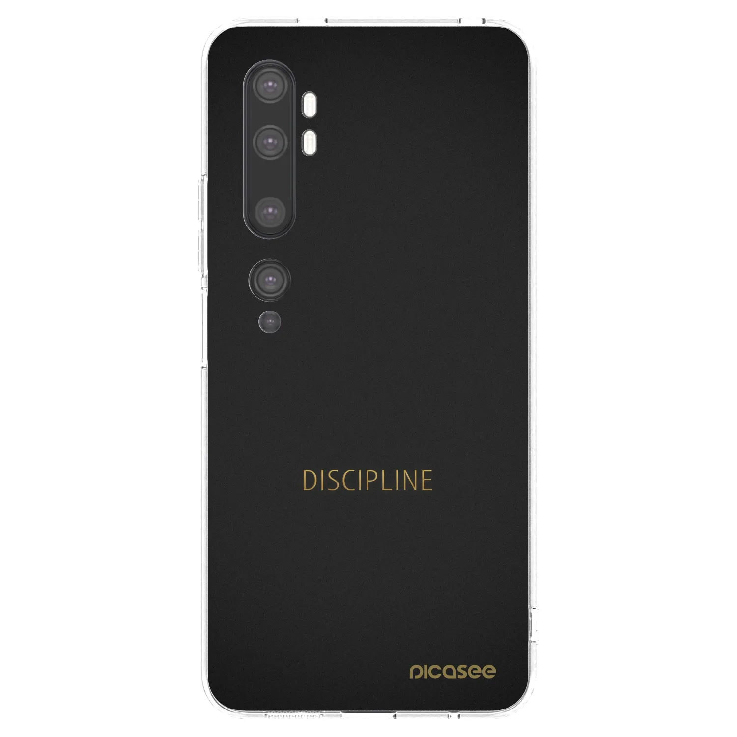 Picasee husă transparentă din silicon pentru Xiaomi Mi Note 10 (Pro) - Discipline