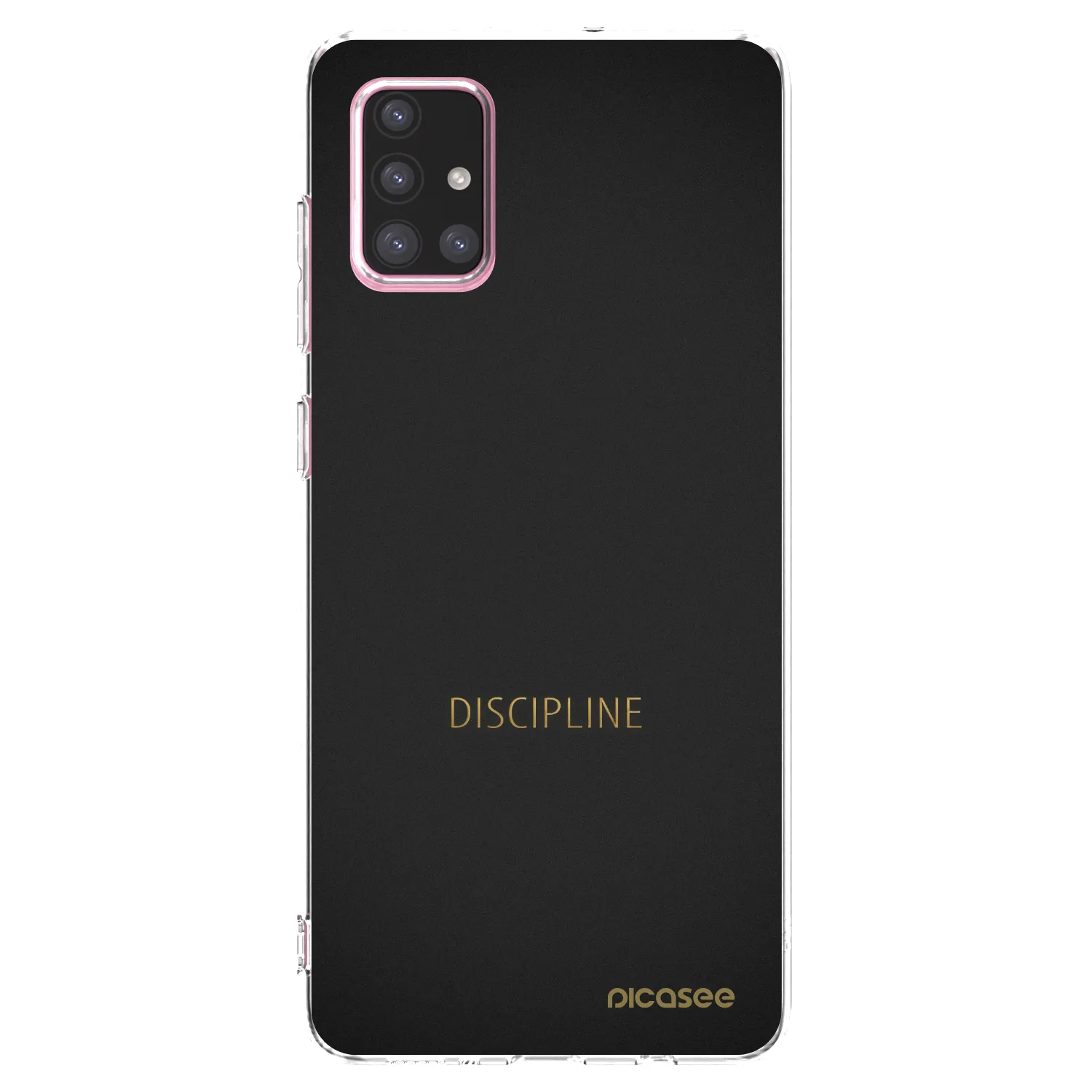 Picasee husă transparentă din silicon pentru Samsung Galaxy A71 A715F - Discipline