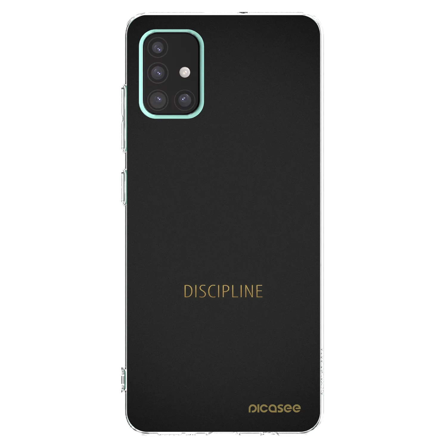 Picasee husă transparentă din silicon pentru Samsung Galaxy A51 A515F - Discipline