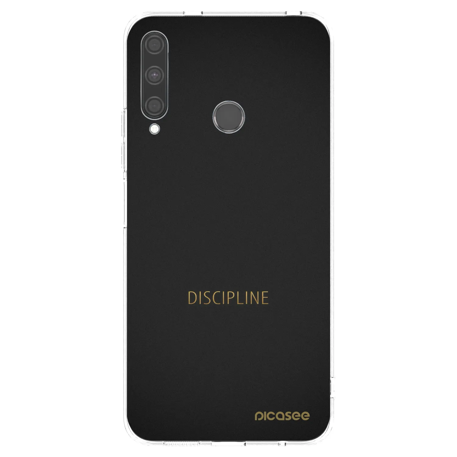Picasee husă transparentă din silicon pentru Huawei P40 Lite E - Discipline